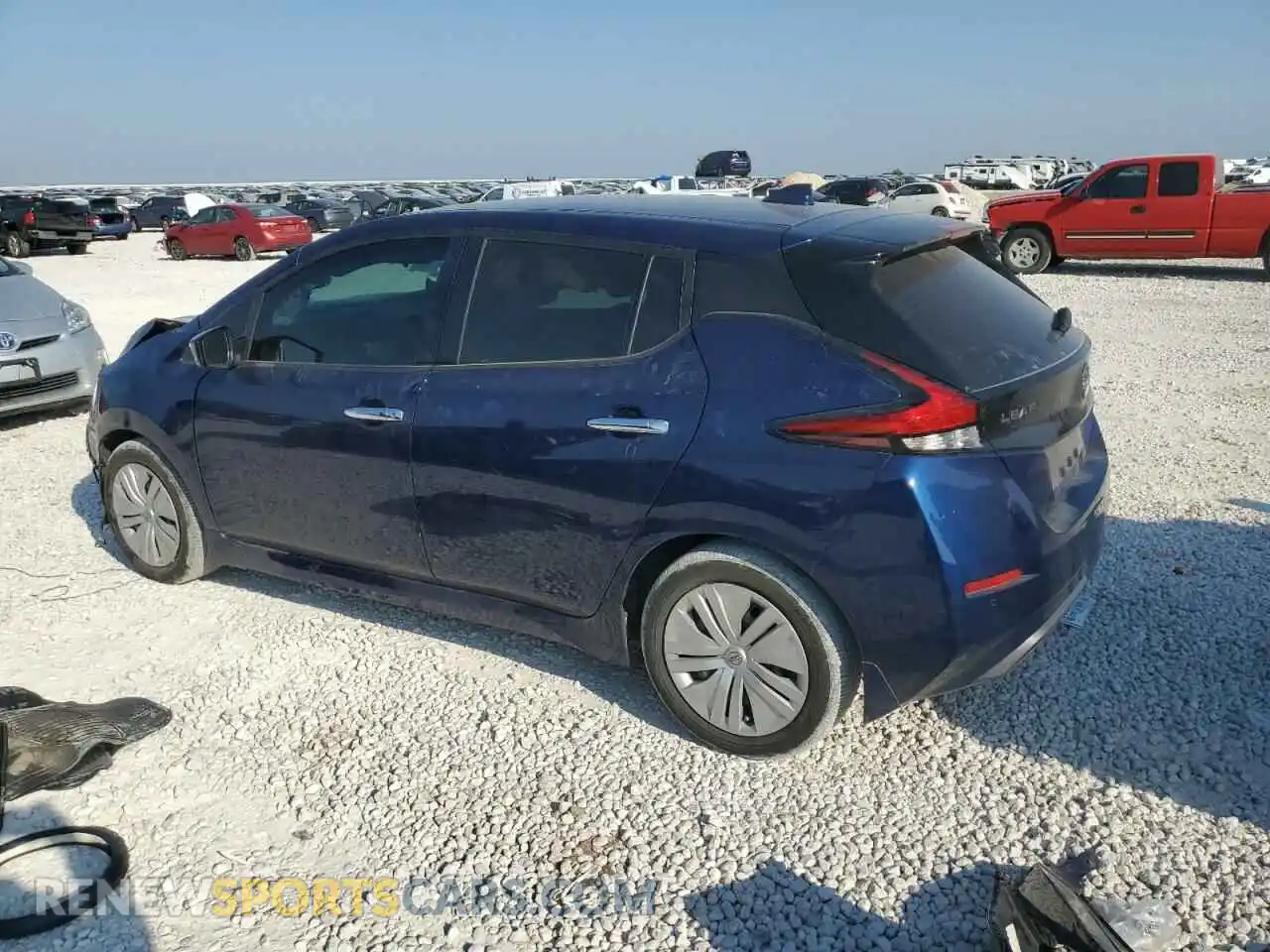 2 Photograph of a damaged car 1N4AZ1BV9PC559621 NISSAN LEAF 2023