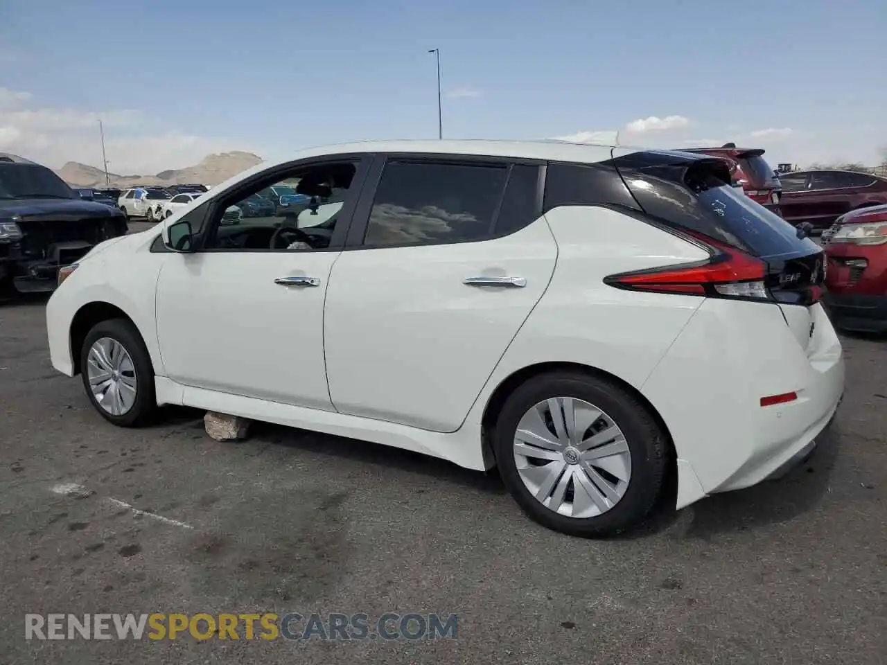 2 Photograph of a damaged car 1N4AZ1BVXPC559336 NISSAN LEAF 2023