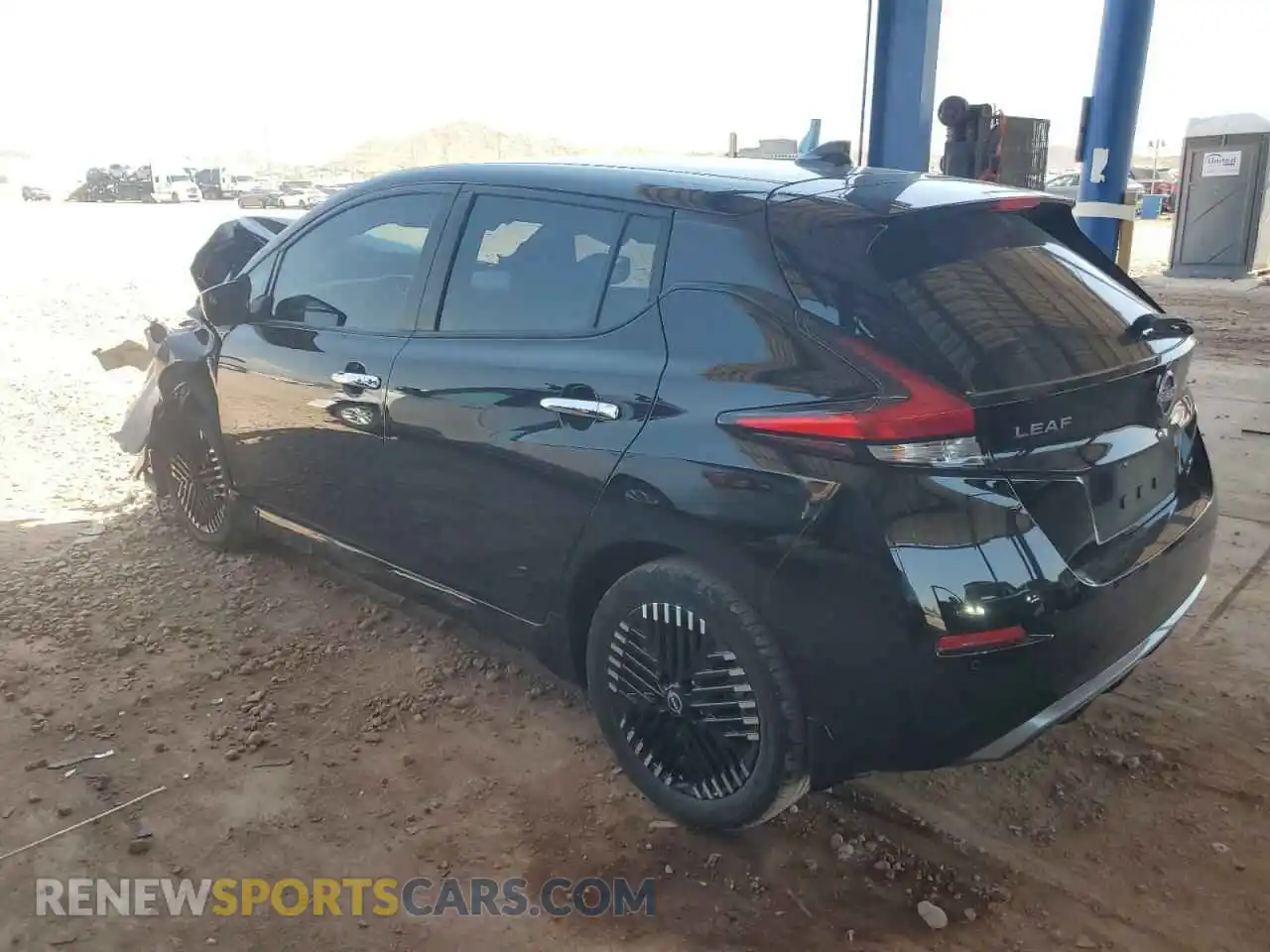 2 Photograph of a damaged car 1N4CZ1CV0PC552533 NISSAN LEAF 2023