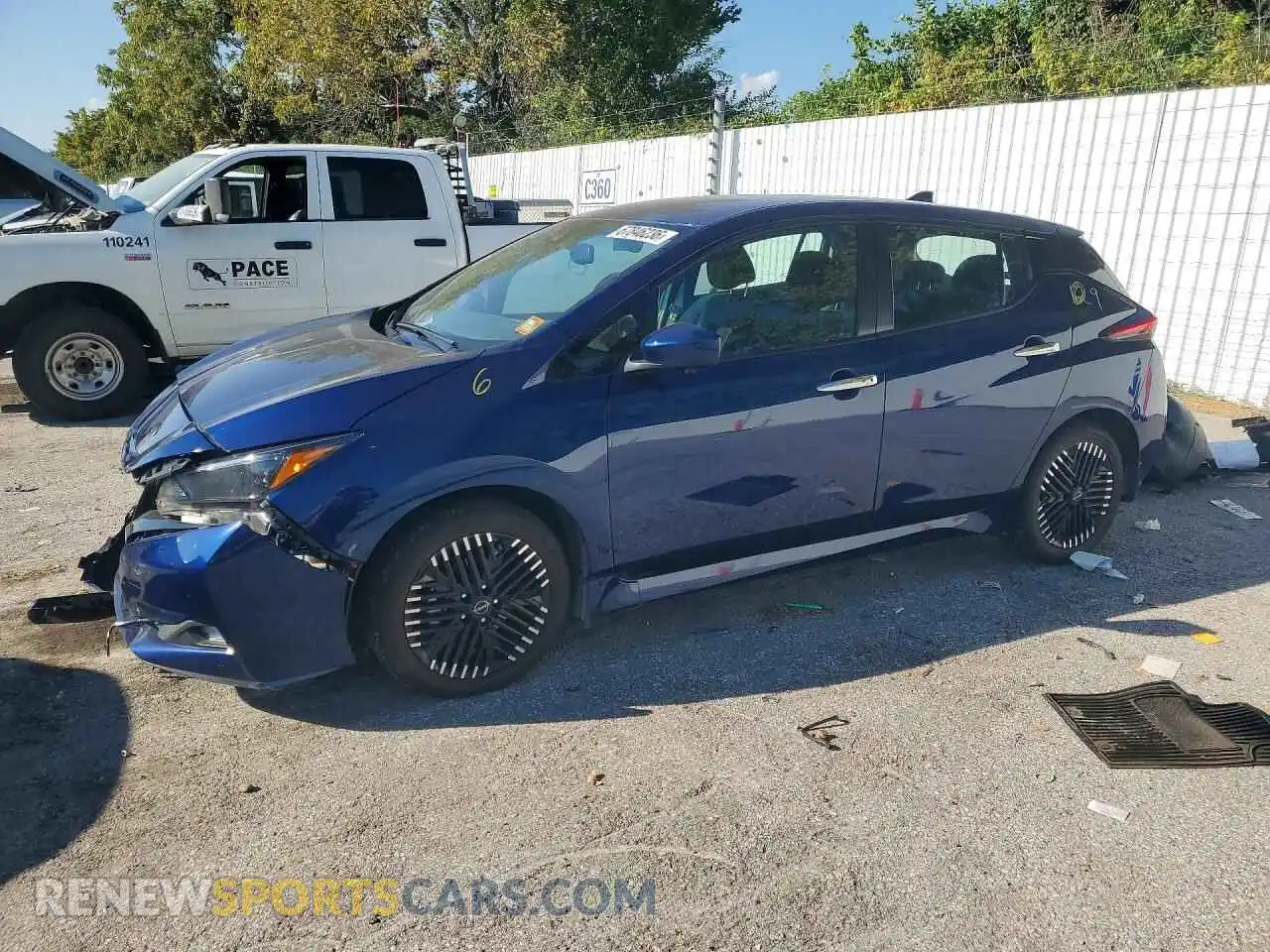 1 Photograph of a damaged car 1N4CZ1CV1PC556395 NISSAN LEAF 2023