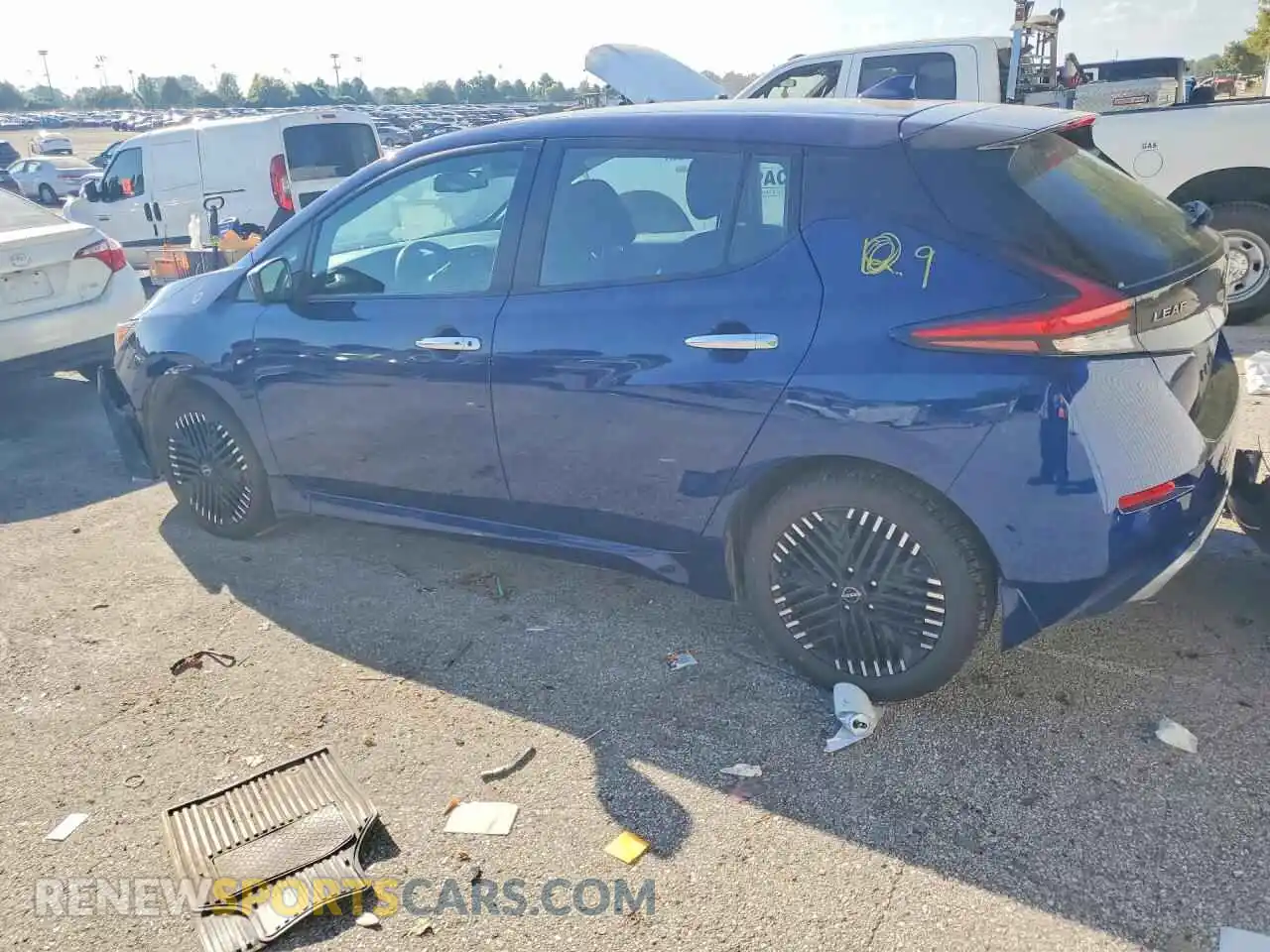 2 Photograph of a damaged car 1N4CZ1CV1PC556395 NISSAN LEAF 2023
