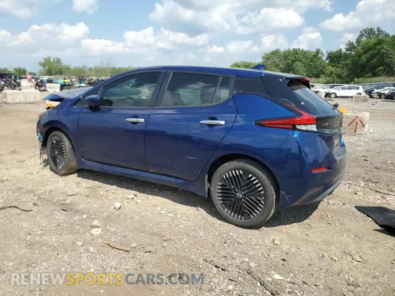 2 Photograph of a damaged car 1N4CZ1CV1PC560821 NISSAN LEAF 2023