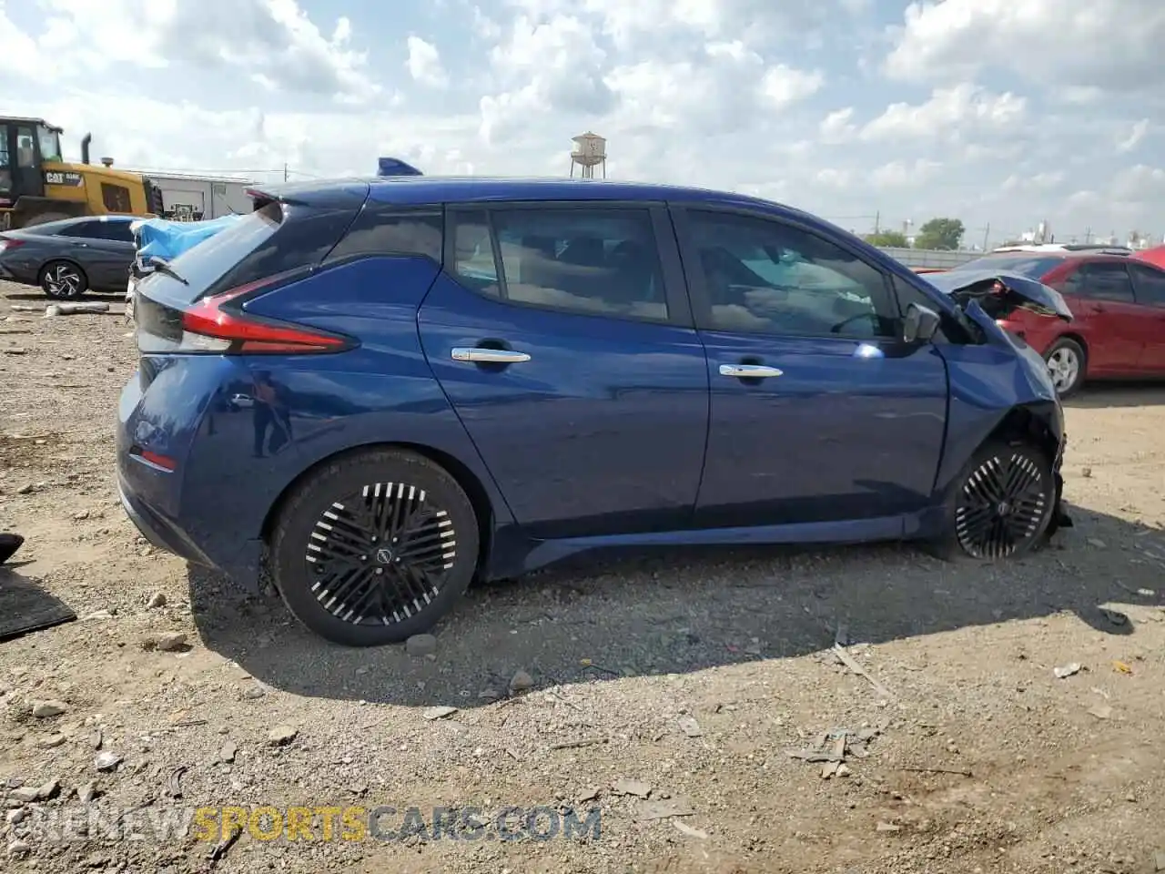 3 Photograph of a damaged car 1N4CZ1CV1PC560821 NISSAN LEAF 2023