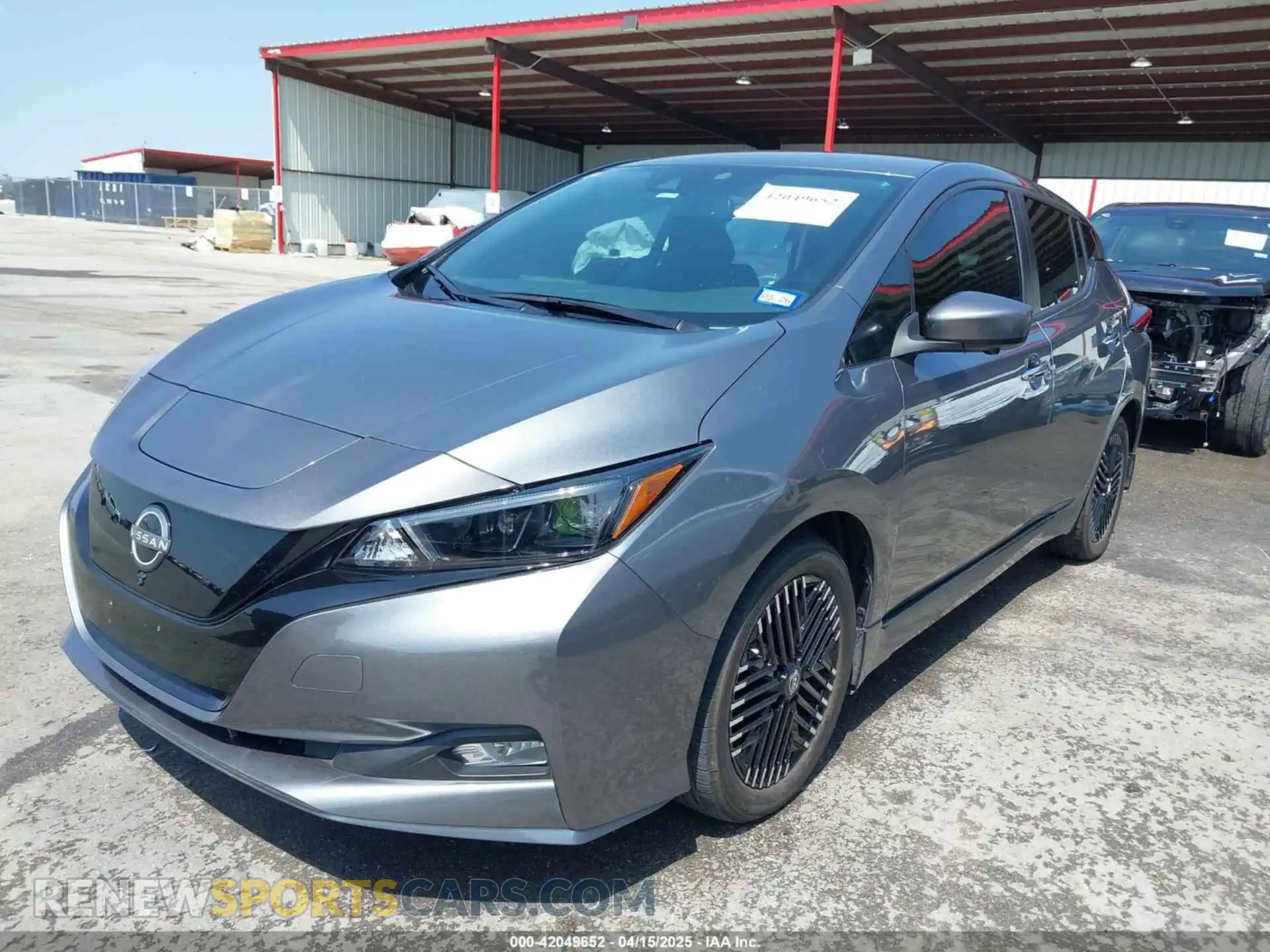 2 Photograph of a damaged car 1N4CZ1CV1PC561824 NISSAN LEAF 2023