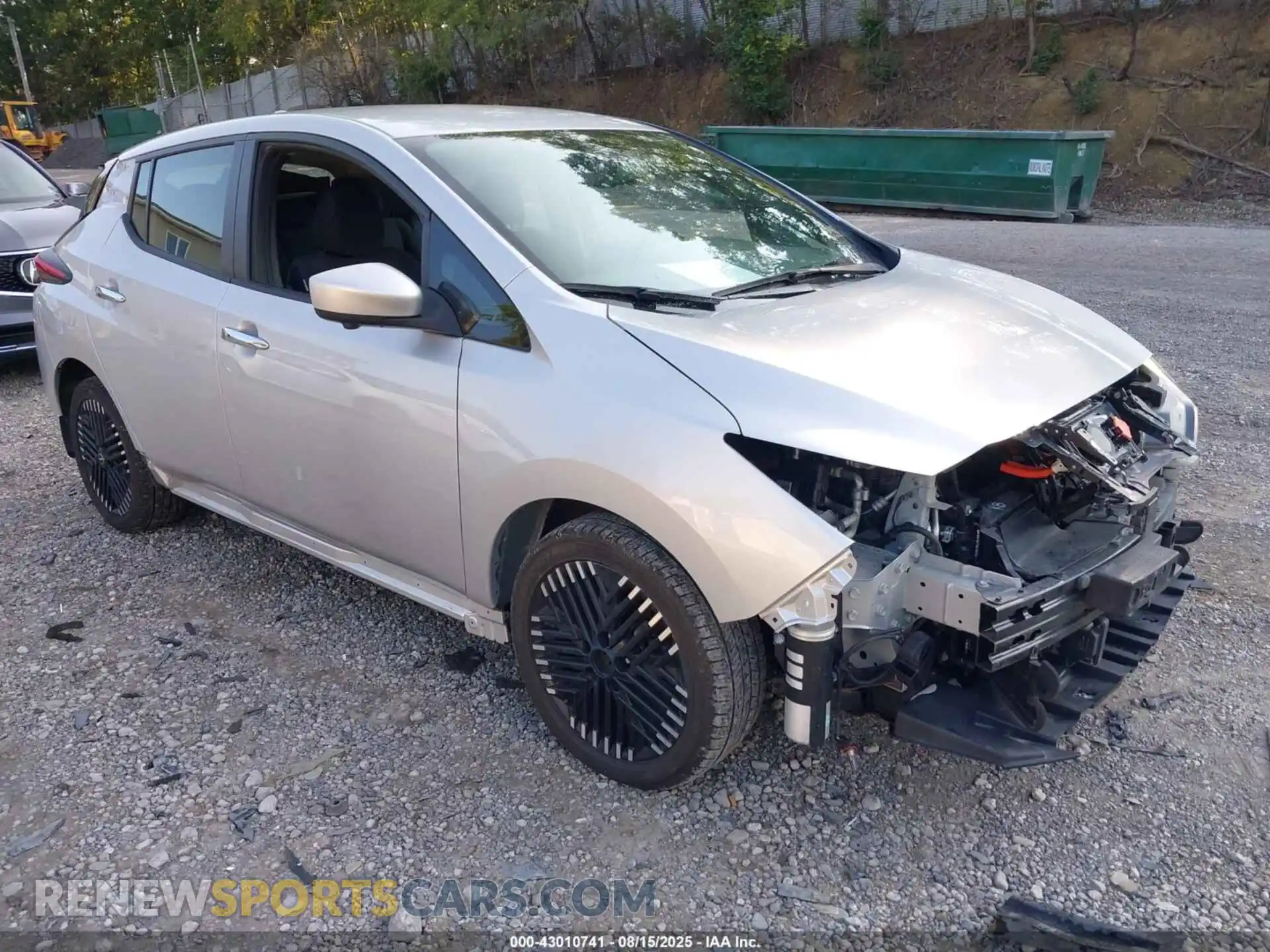 1 Photograph of a damaged car 1N4CZ1CV2PC552386 NISSAN LEAF 2023