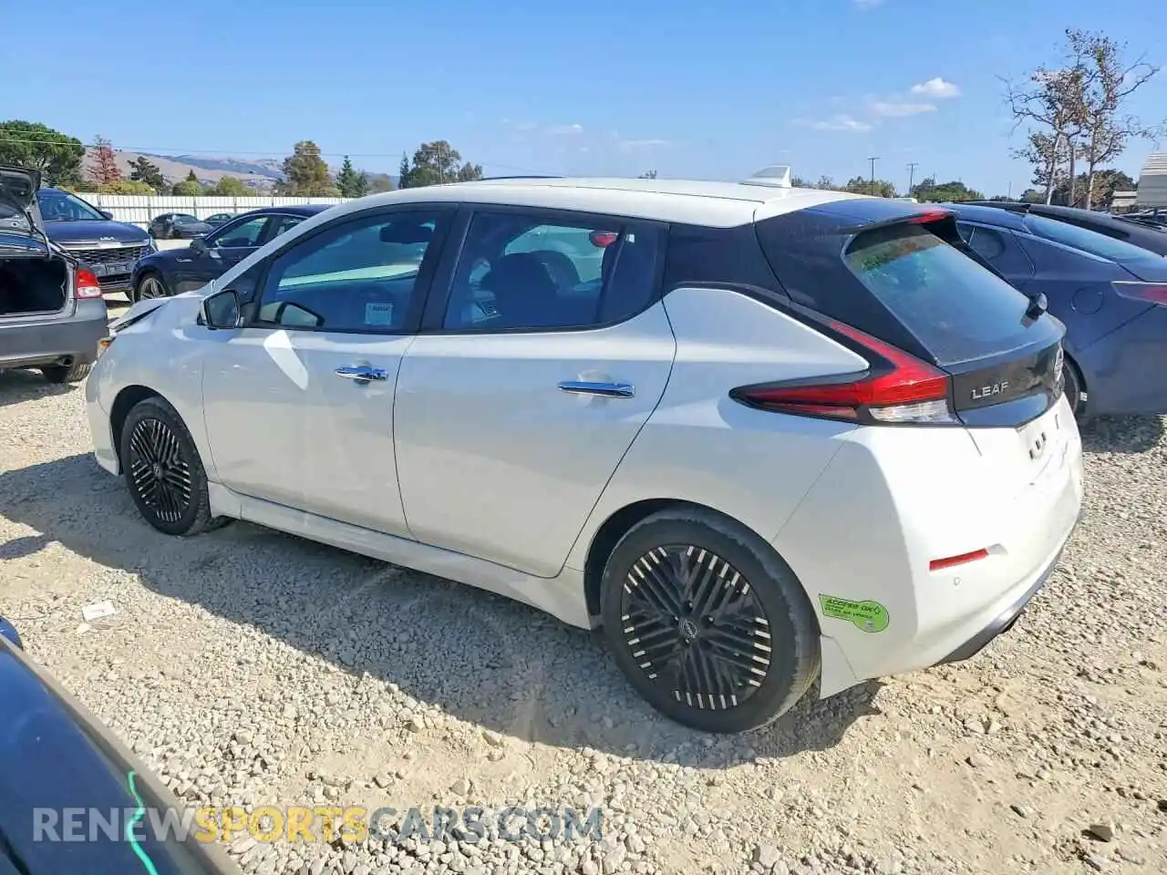 2 Photograph of a damaged car 1N4CZ1CV3PC551456 NISSAN LEAF 2023
