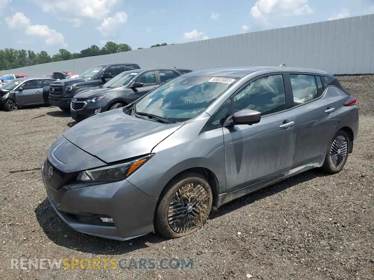 1 Photograph of a damaged car 1N4CZ1CV3PC563204 NISSAN LEAF 2023