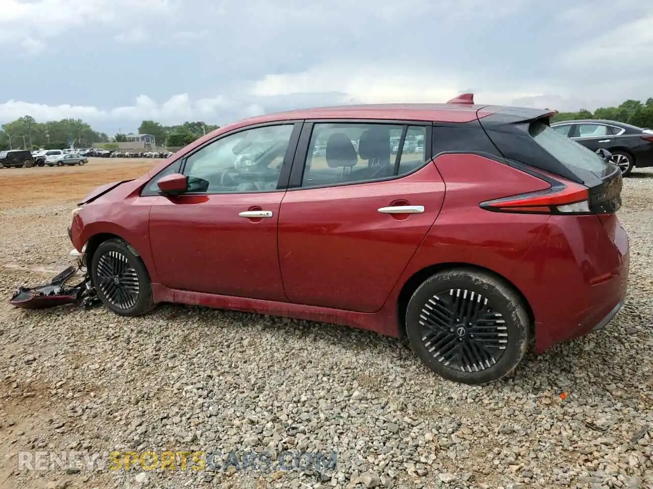 2 Photograph of a damaged car 1N4CZ1CV4PC555628 NISSAN LEAF 2023