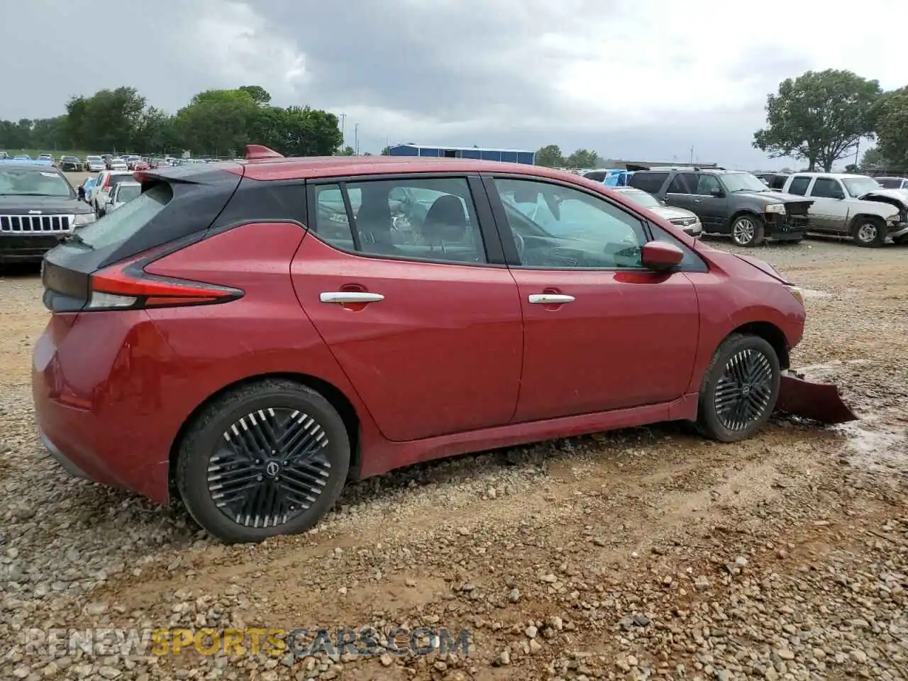3 Photograph of a damaged car 1N4CZ1CV4PC555628 NISSAN LEAF 2023