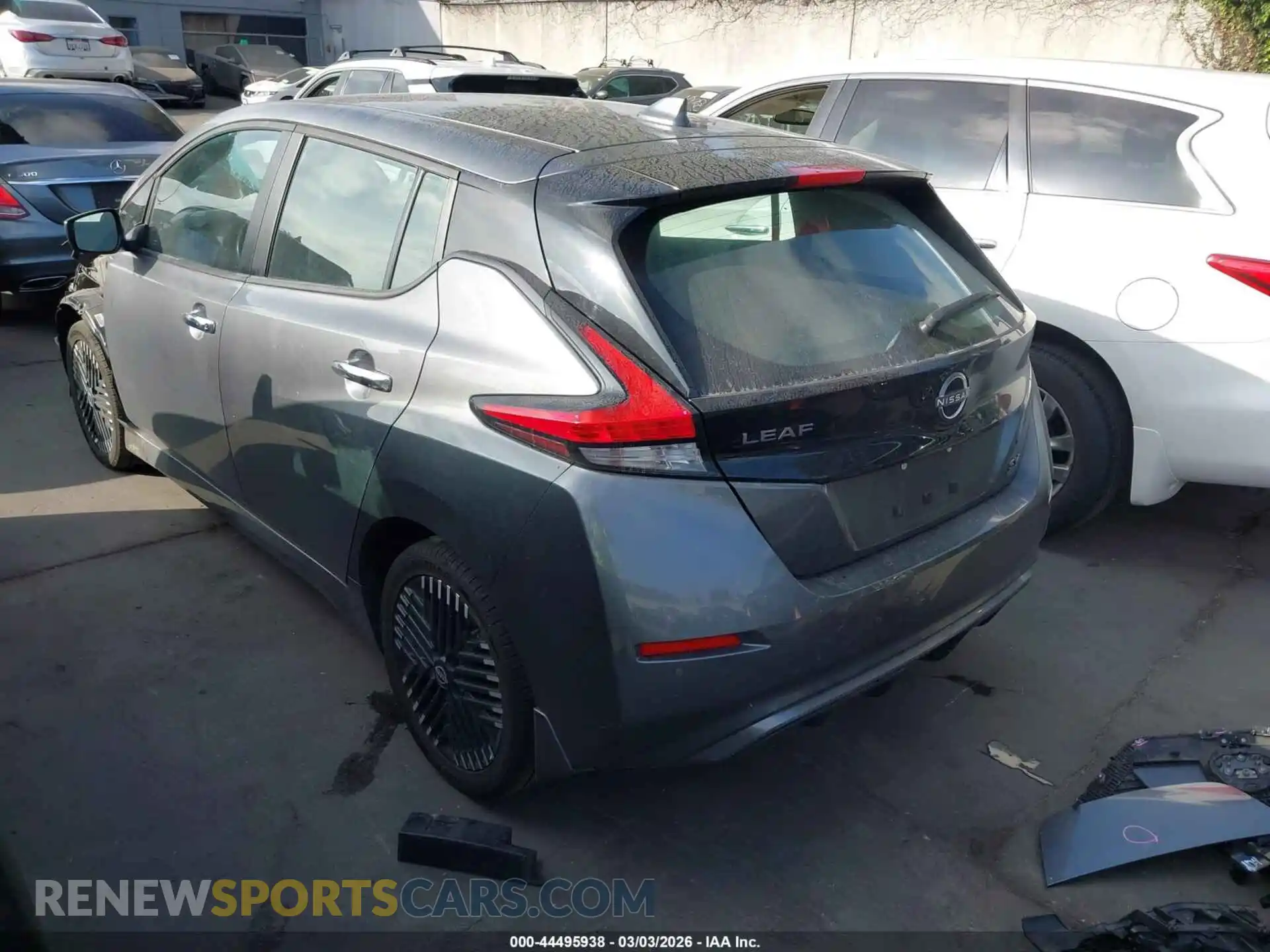 3 Photograph of a damaged car 1N4CZ1CV4PC558903 NISSAN LEAF 2023
