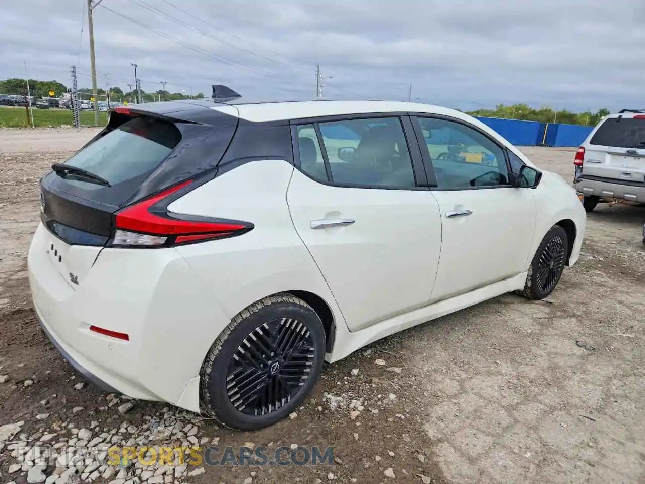 3 Photograph of a damaged car 1N4CZ1CV4PC563549 NISSAN LEAF 2023