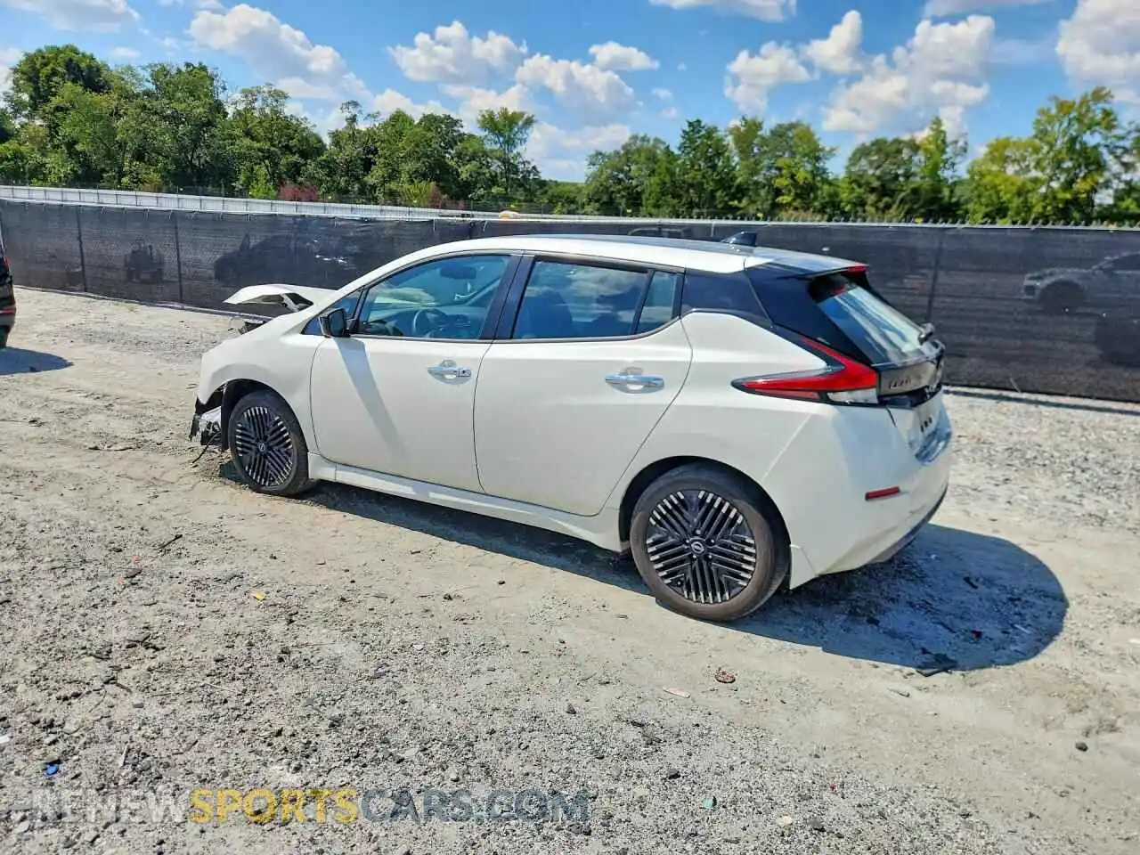 2 Photograph of a damaged car 1N4CZ1CV5PC551751 NISSAN LEAF 2023