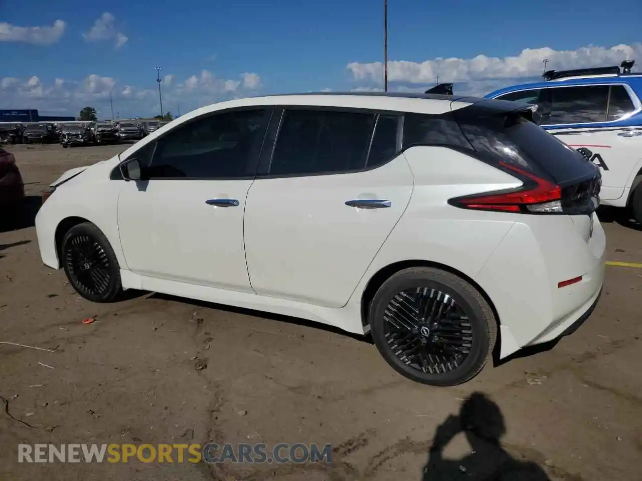 2 Photograph of a damaged car 1N4CZ1CV5PC558053 NISSAN LEAF 2023