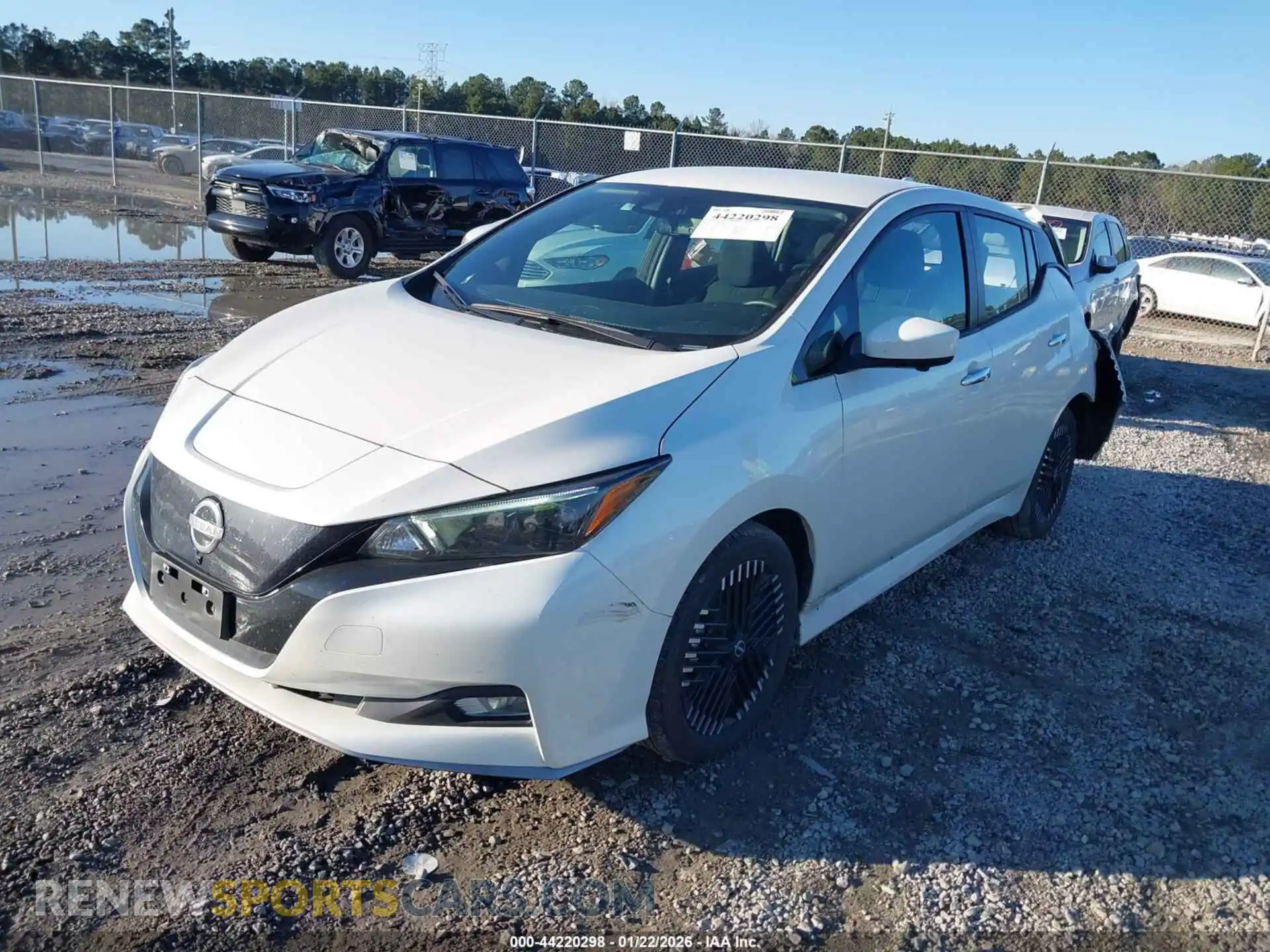 2 Photograph of a damaged car 1N4CZ1CV6PC558739 NISSAN LEAF 2023