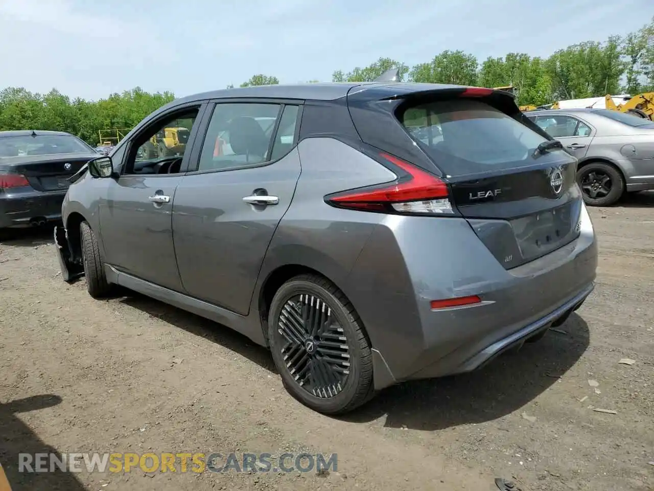 2 Photograph of a damaged car 1N4CZ1CV7PC550438 NISSAN LEAF 2023
