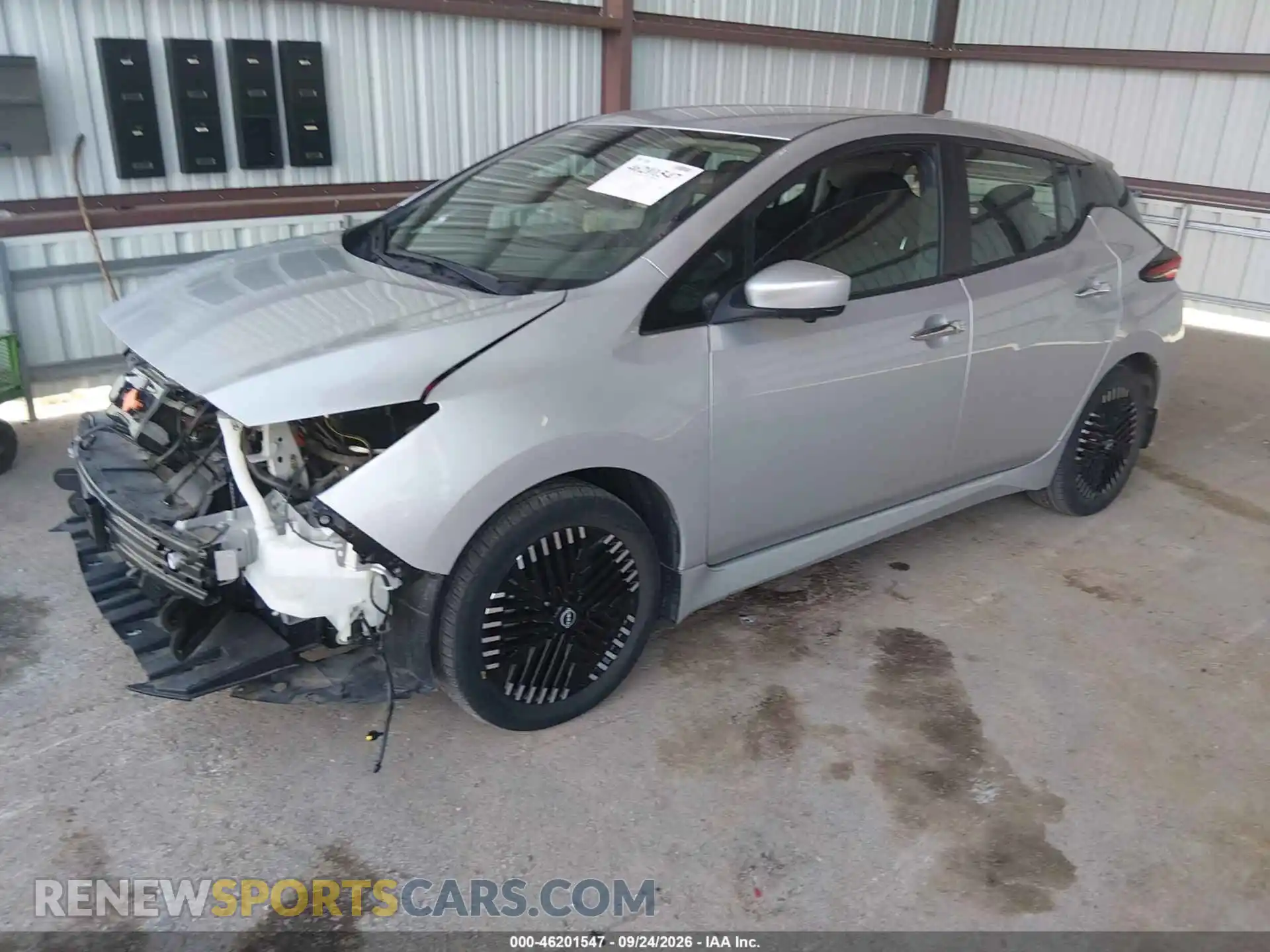 2 Photograph of a damaged car 1N4CZ1CV7PC550455 NISSAN LEAF 2023