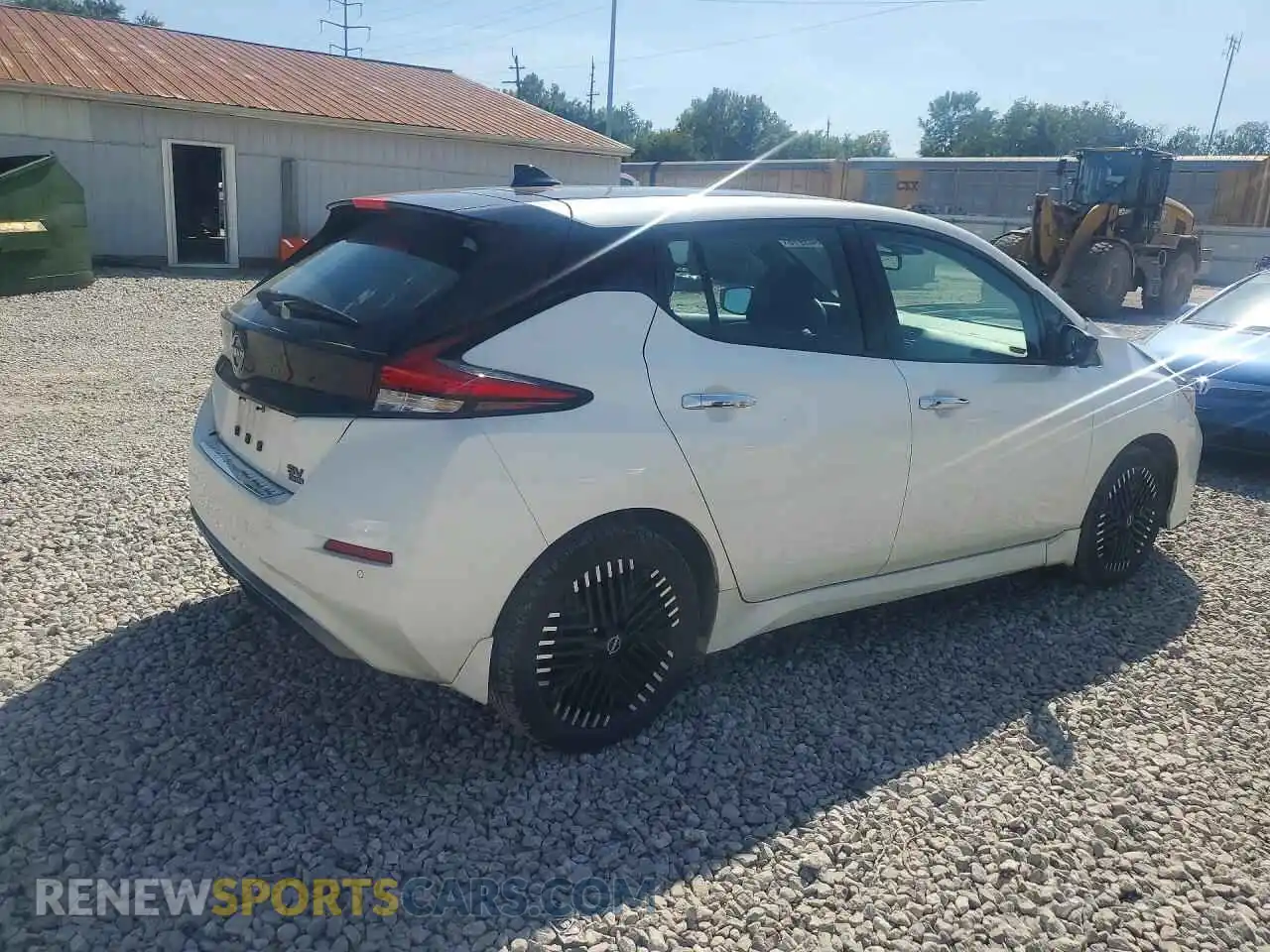 3 Photograph of a damaged car 1N4CZ1CV7PC550715 NISSAN LEAF 2023