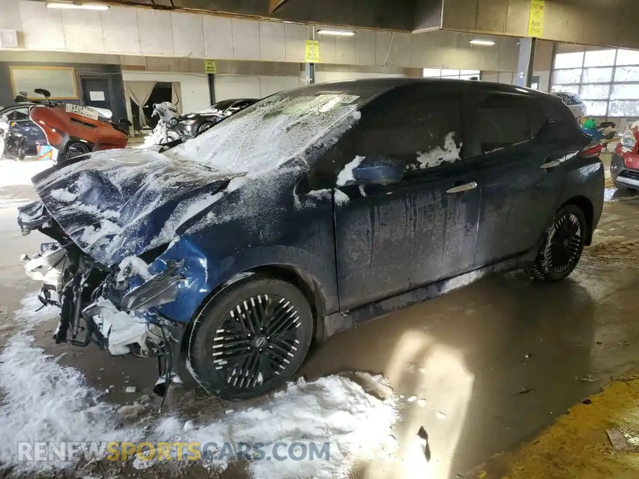 1 Photograph of a damaged car 1N4CZ1CV7PC559379 NISSAN LEAF 2023
