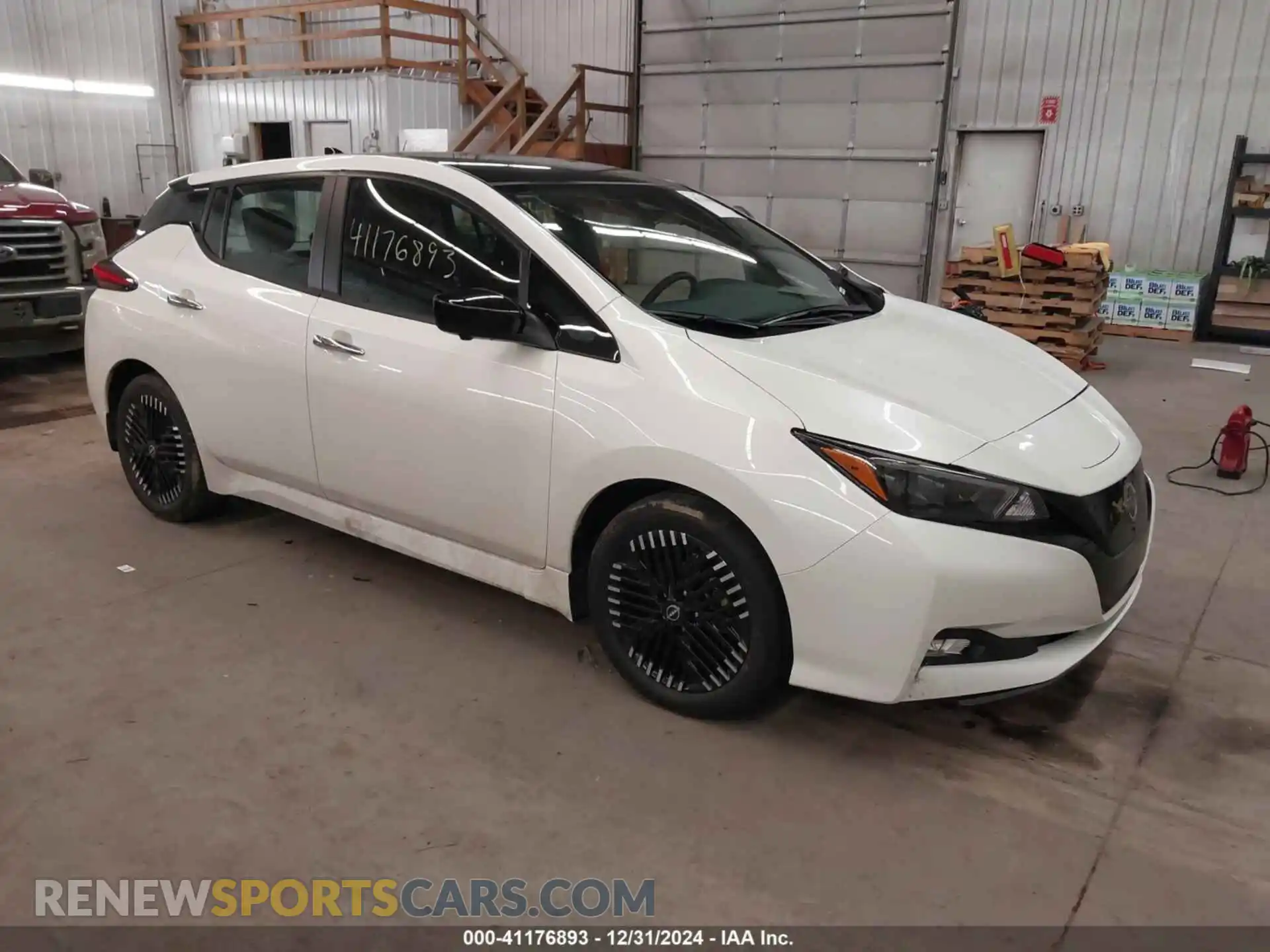 1 Photograph of a damaged car 1N4CZ1CV8PC561920 NISSAN LEAF 2023