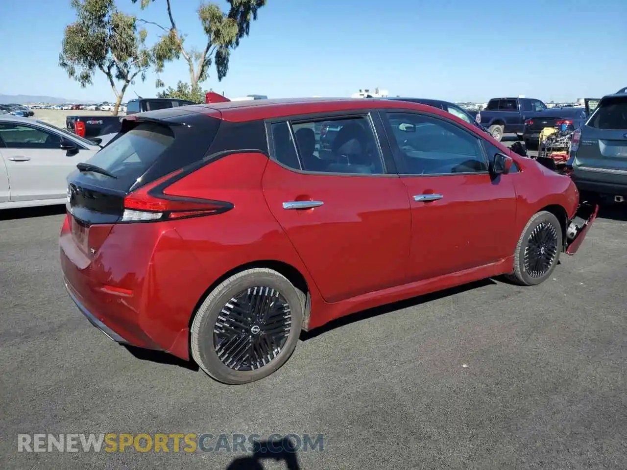 3 Photograph of a damaged car 1N4CZ1CVXPC559361 NISSAN LEAF 2023