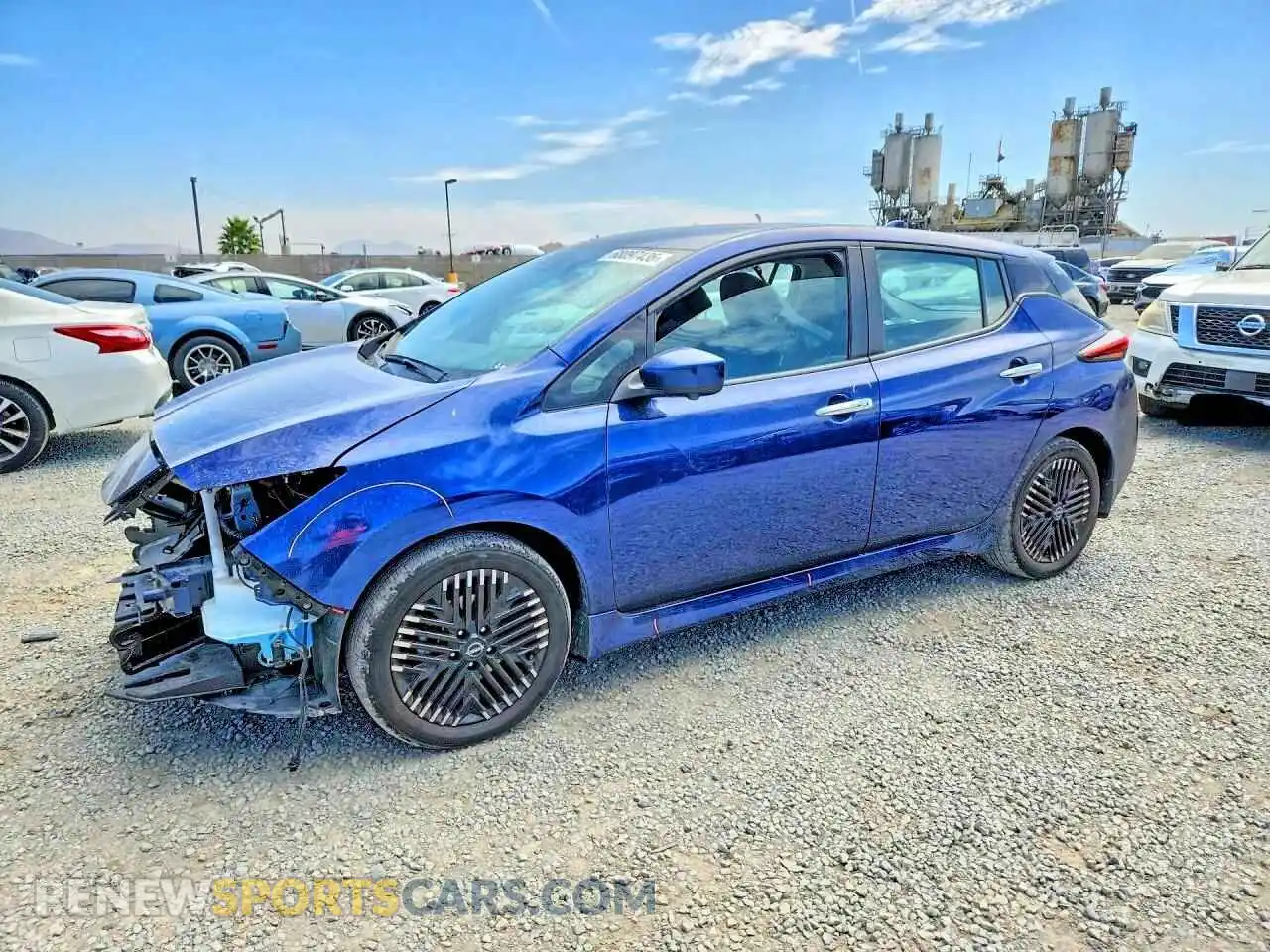 1 fotografías del automóvil dañado 1N4CZ1CVXPC561577 NISSAN LEAF 2023