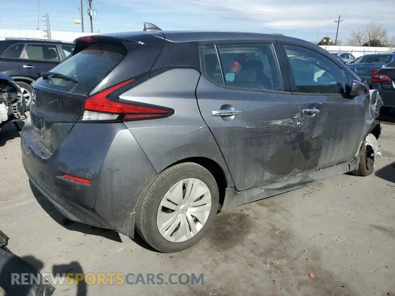 3 Photograph of a damaged car 1N4AZ1BV3RC555163 NISSAN LEAF 2024