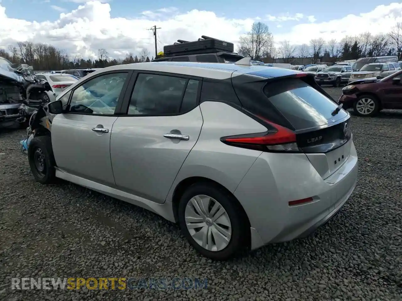 2 Photograph of a damaged car 1N4AZ1BV7RC556039 NISSAN LEAF 2024