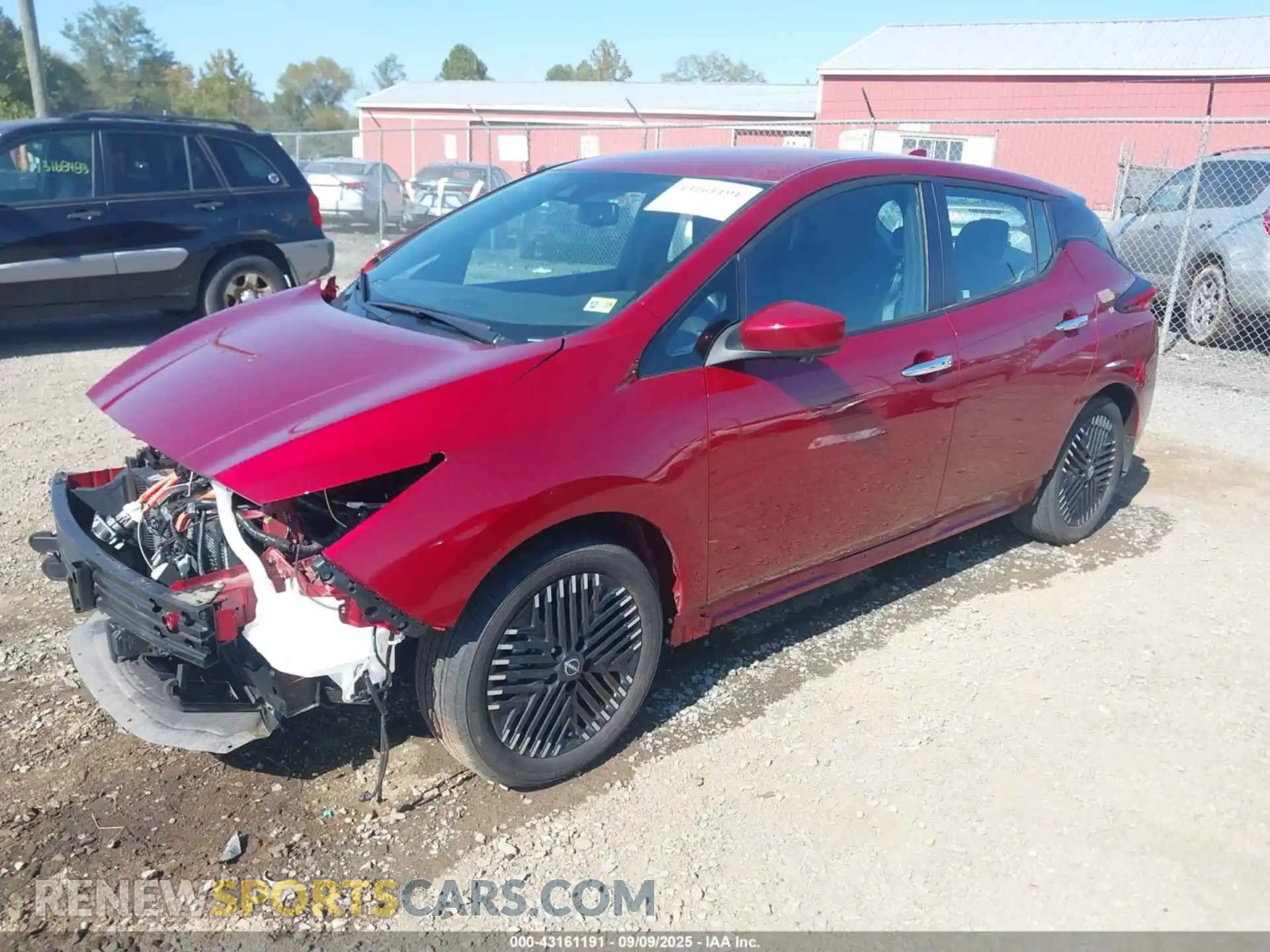 2 Photograph of a damaged car 1N4CZ1CV0RC552986 NISSAN LEAF 2024