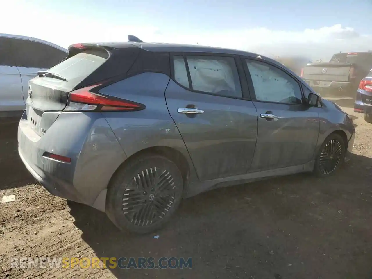 3 Photograph of a damaged car 1N4CZ1CV0RC553281 NISSAN LEAF 2024