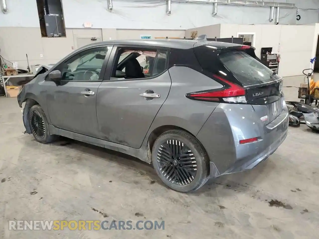 2 Photograph of a damaged car 1N4CZ1CV1RC552396 NISSAN LEAF 2024