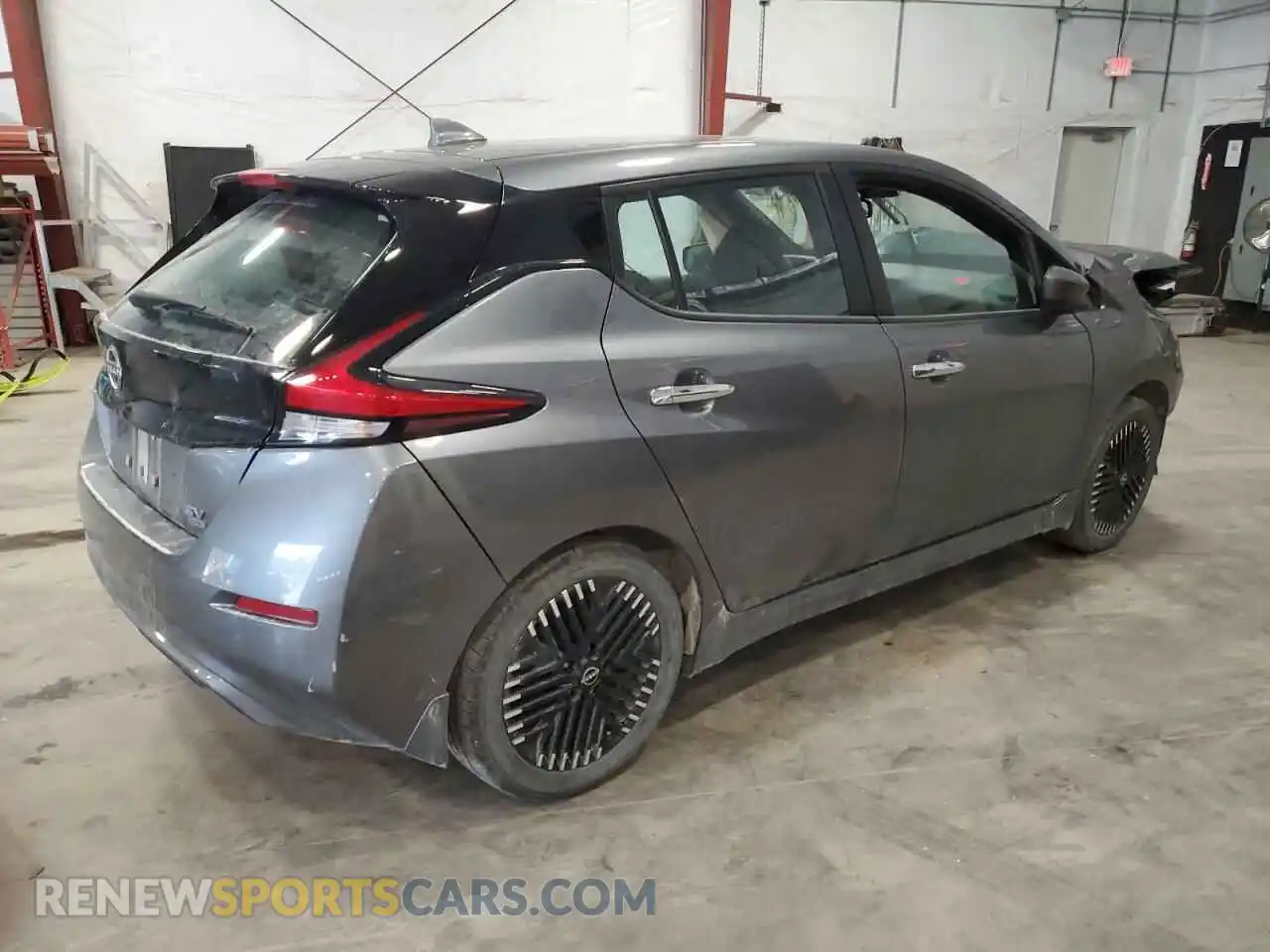 3 Photograph of a damaged car 1N4CZ1CV1RC552396 NISSAN LEAF 2024