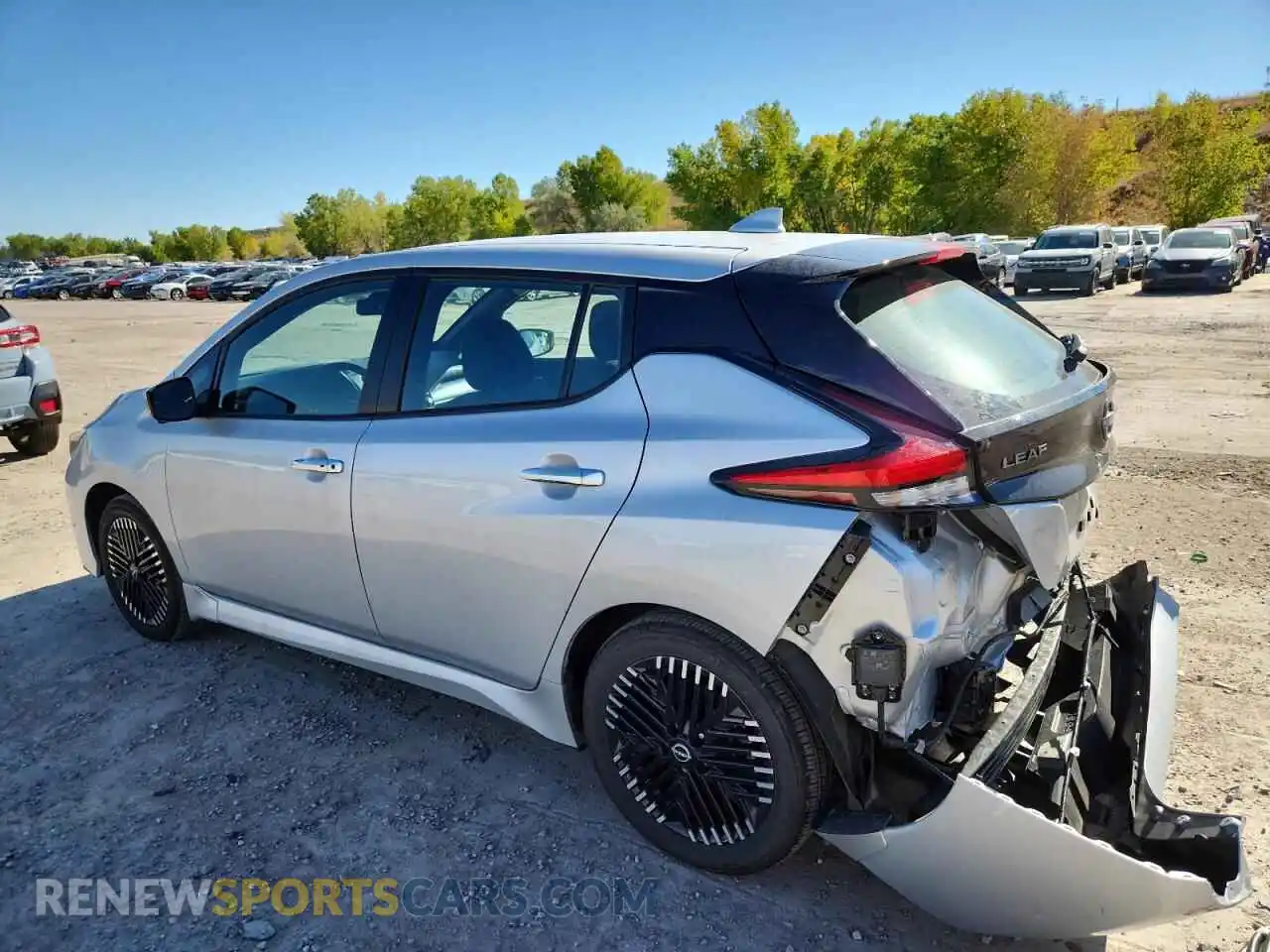 2 Photograph of a damaged car 1N4CZ1CV1RC552981 NISSAN LEAF 2024