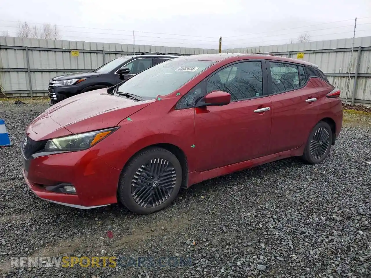 1 Photograph of a damaged car 1N4CZ1CV3RC553713 NISSAN LEAF 2024