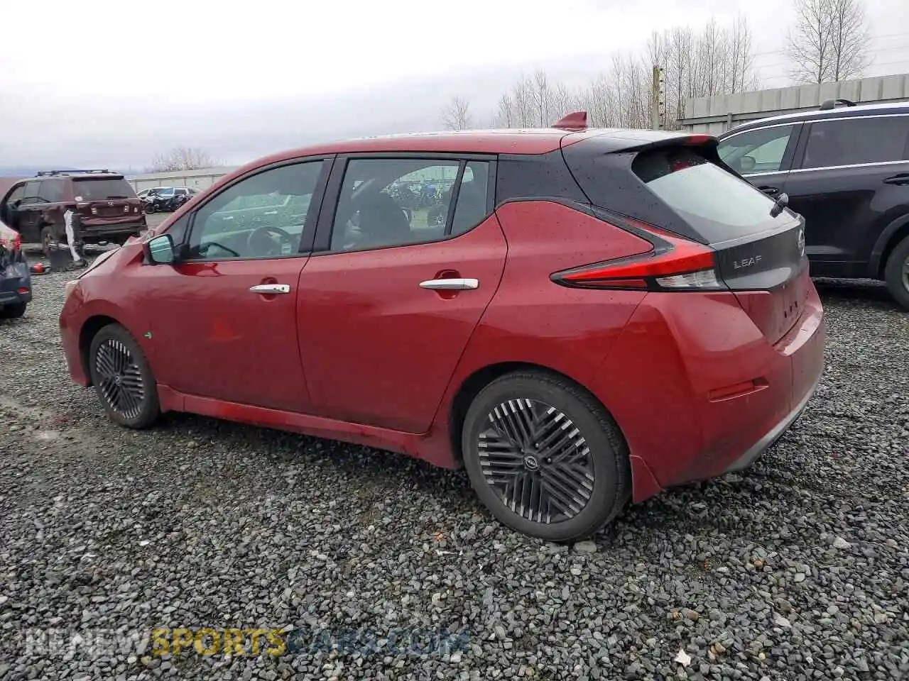 2 Photograph of a damaged car 1N4CZ1CV3RC553713 NISSAN LEAF 2024