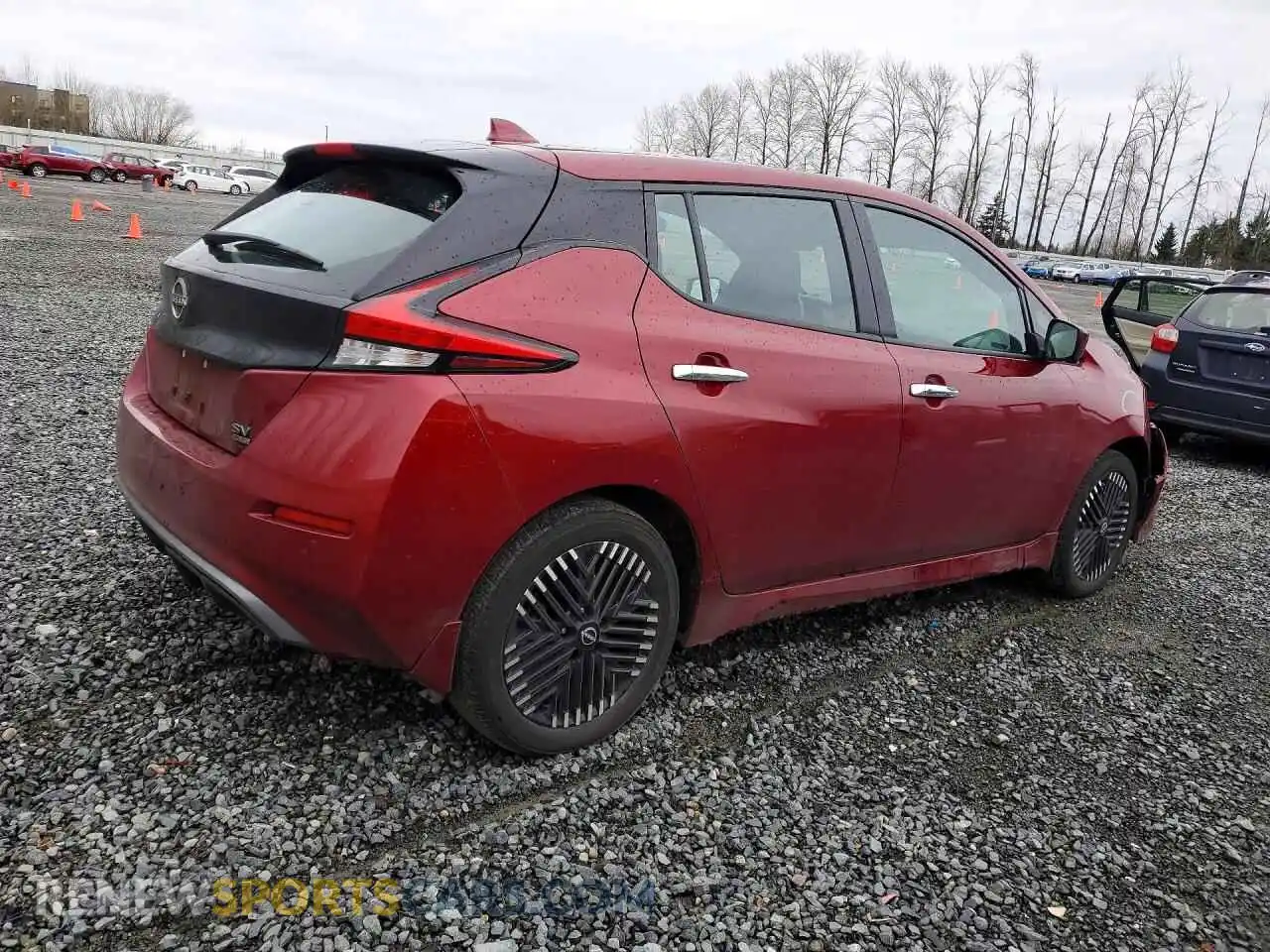 3 Photograph of a damaged car 1N4CZ1CV3RC553713 NISSAN LEAF 2024