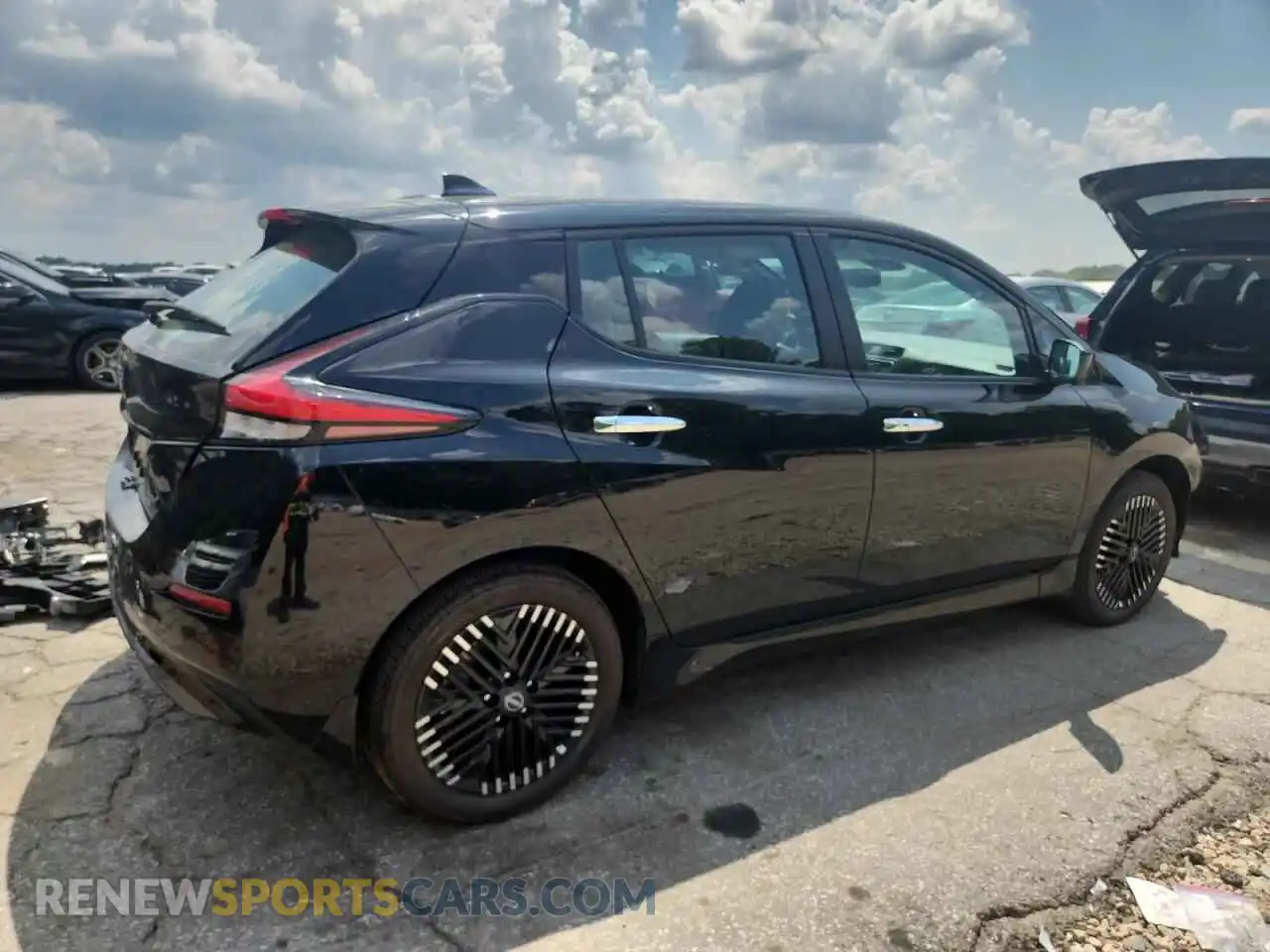 3 Photograph of a damaged car 1N4CZ1CV5RC557035 NISSAN LEAF 2024