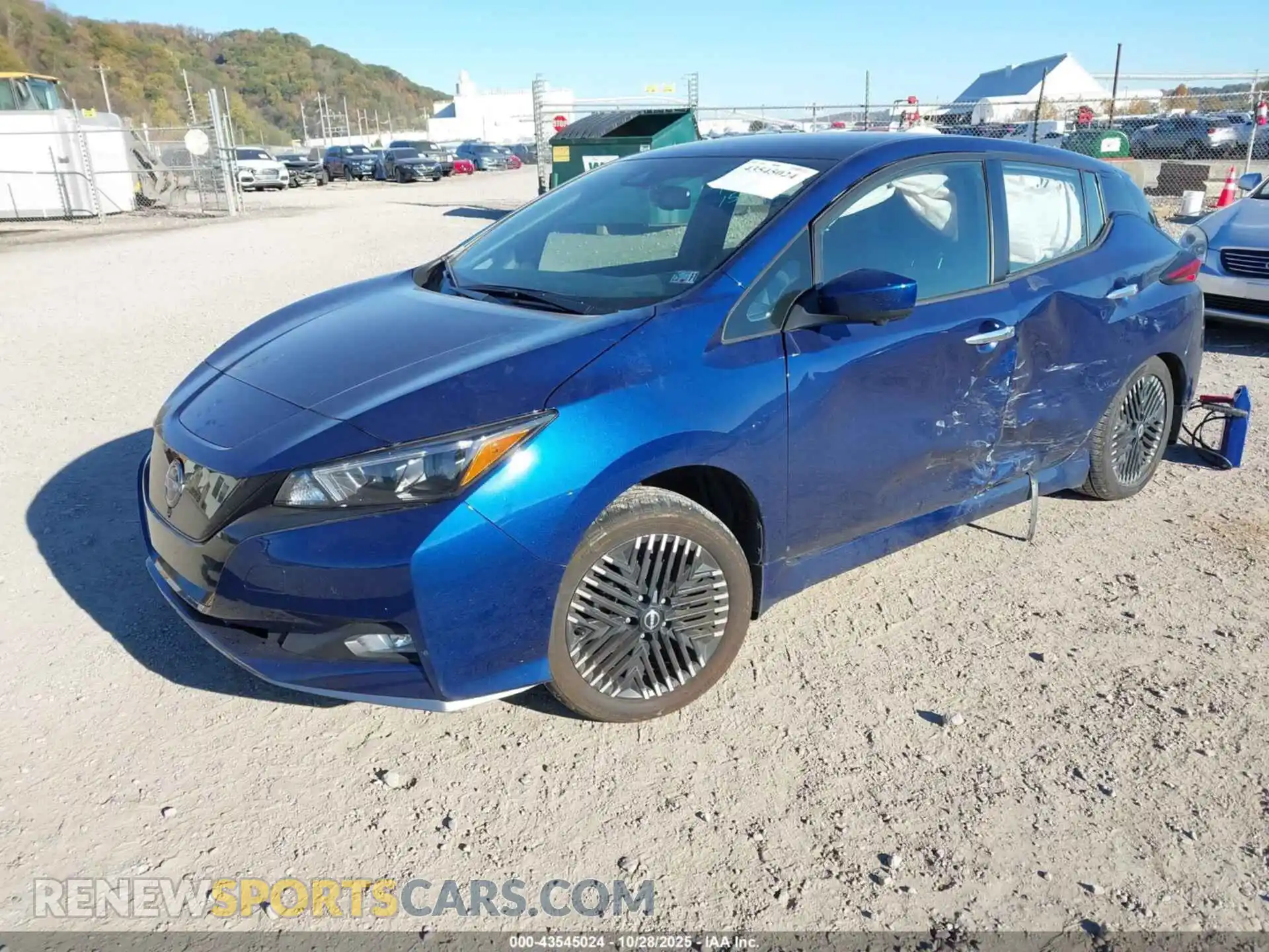 2 Photograph of a damaged car 1N4CZ1CV7RC551592 NISSAN LEAF 2024