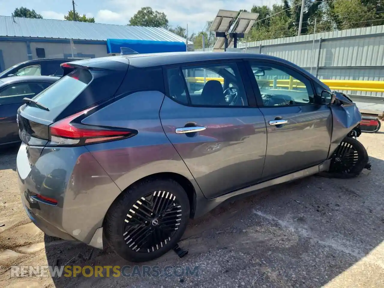 3 Photograph of a damaged car 1N4CZ1CV7RC553083 NISSAN LEAF 2024