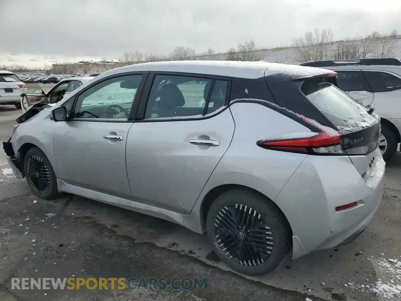 2 Photograph of a damaged car 1N4CZ1CV7RC553147 NISSAN LEAF 2024