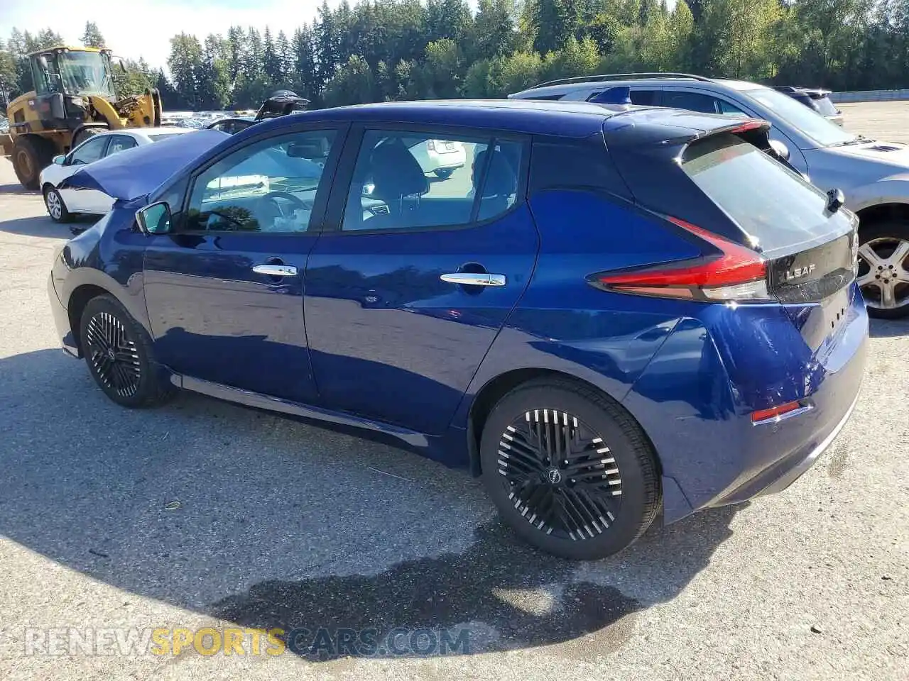 2 Photograph of a damaged car 1N4CZ1CV7RC557151 NISSAN LEAF 2024