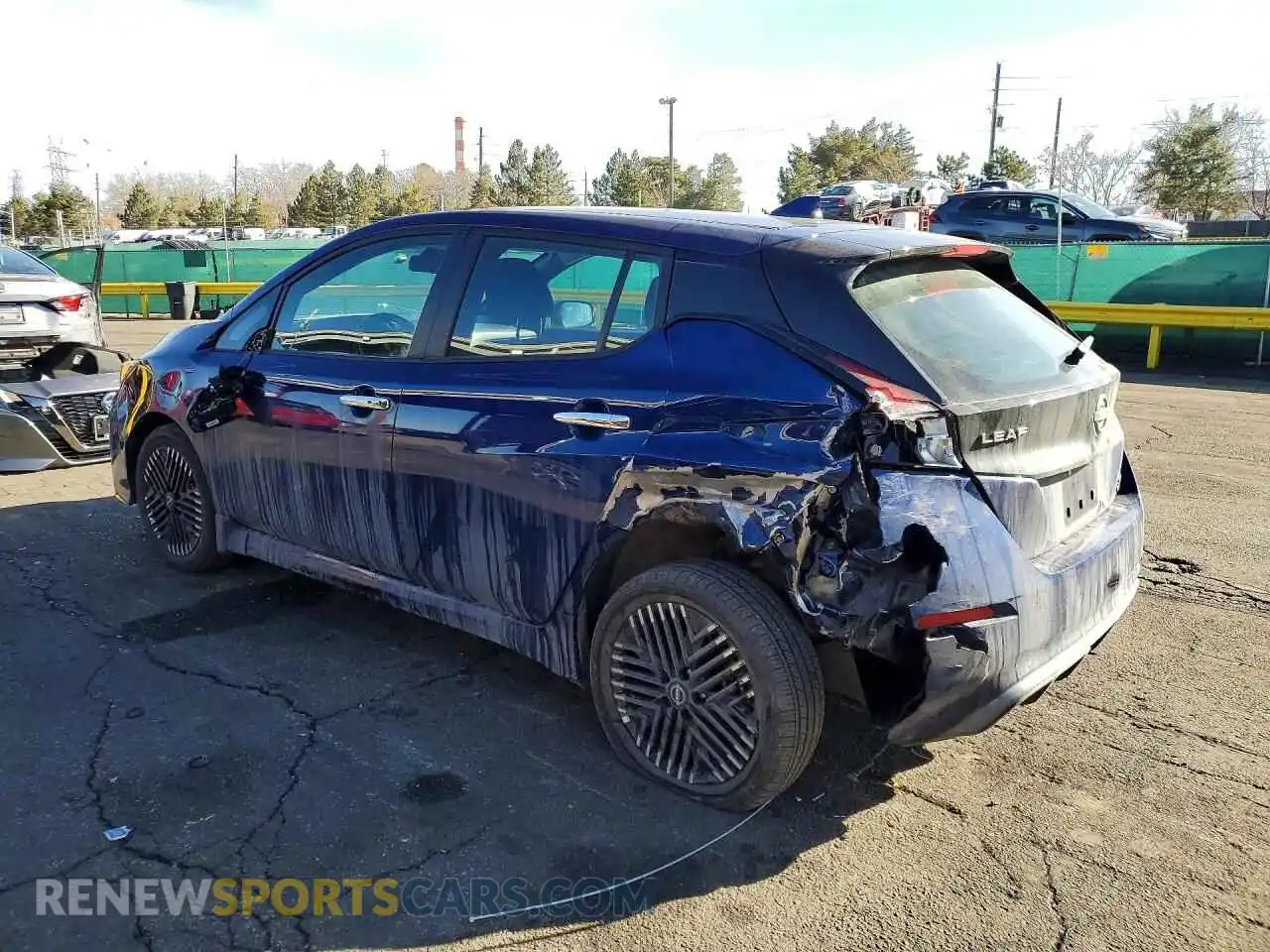 2 Photograph of a damaged car 1N4CZ1CV8RC555666 NISSAN LEAF 2024