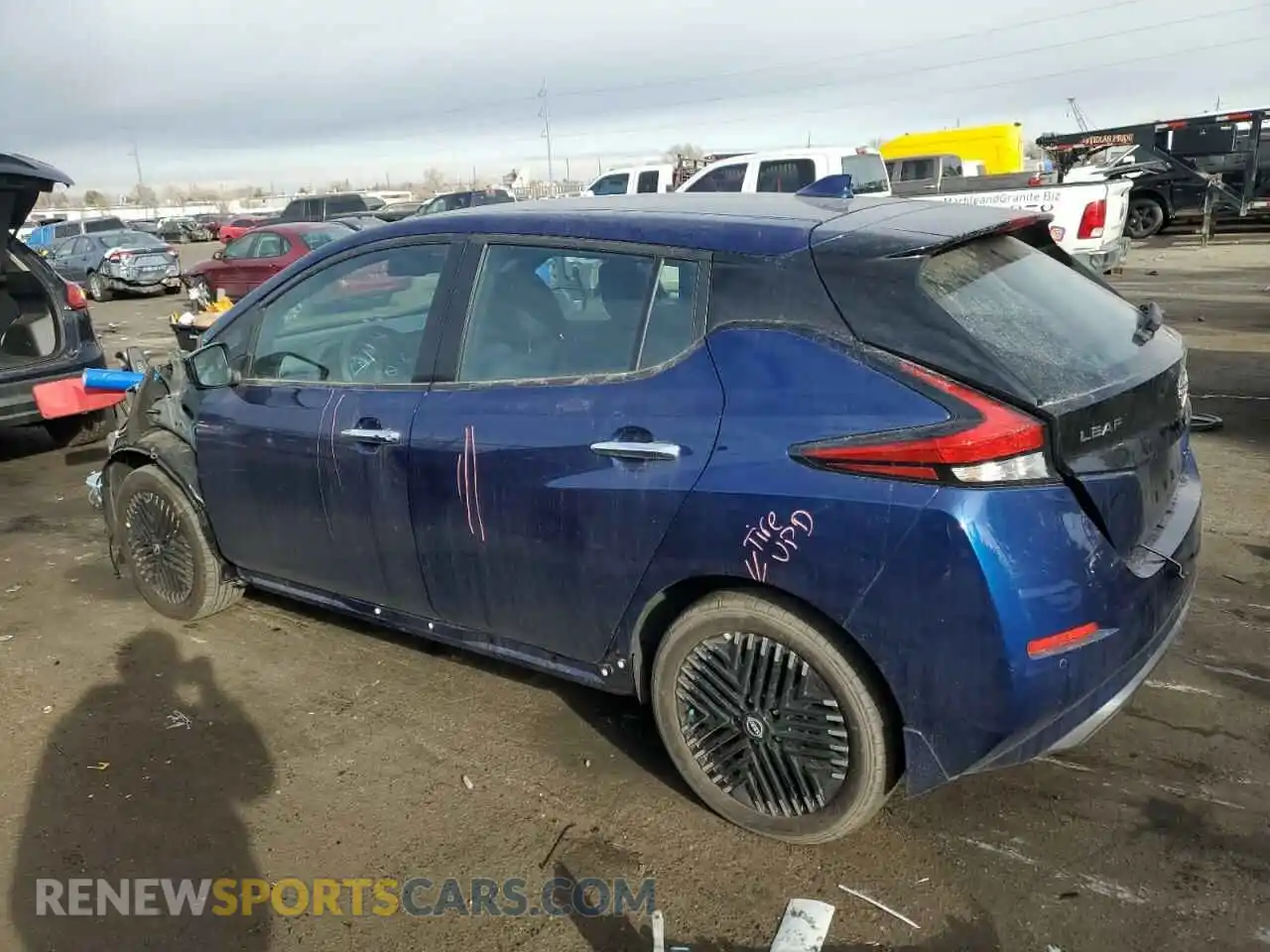 2 Фотография поврежденного автомобиля 1N4CZ1CV8RC556672 NISSAN LEAF 2024