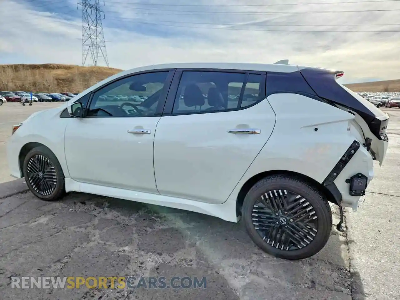 2 Photograph of a damaged car 1N4CZ1CVXRC554826 NISSAN LEAF 2024