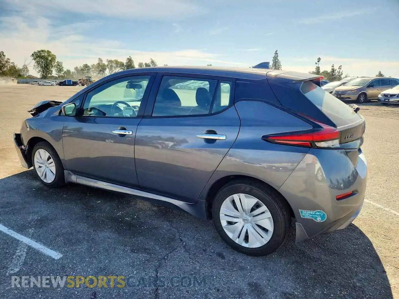 2 Фотография поврежденного автомобиля 1N4AZ1BV0SC563548 NISSAN LEAF 2025