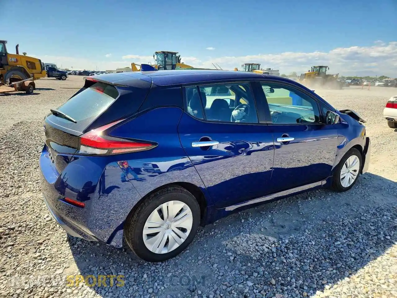 3 Photograph of a damaged car 1N4AZ1BV0SC565588 NISSAN LEAF 2025