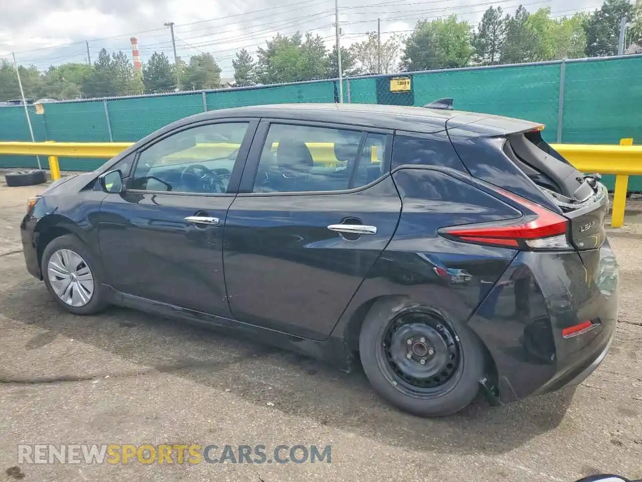 3 Photograph of a damaged car 1N4AZ1BV0SC567681 NISSAN LEAF 2025
