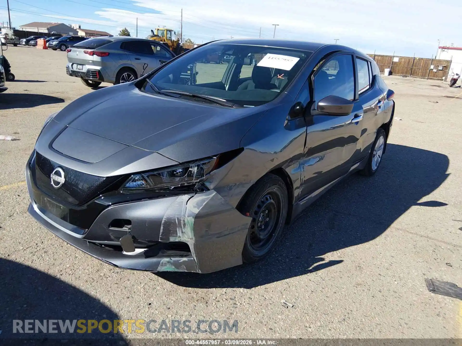 2 Photograph of a damaged car 1N4AZ1BV2SC559968 NISSAN LEAF 2025