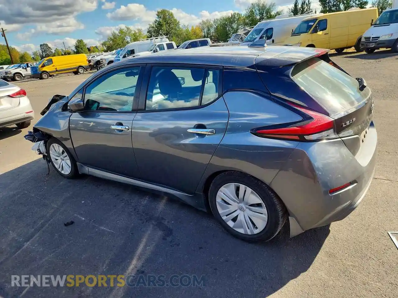 2 Photograph of a damaged car 1N4AZ1BV8SC558310 NISSAN LEAF 2025