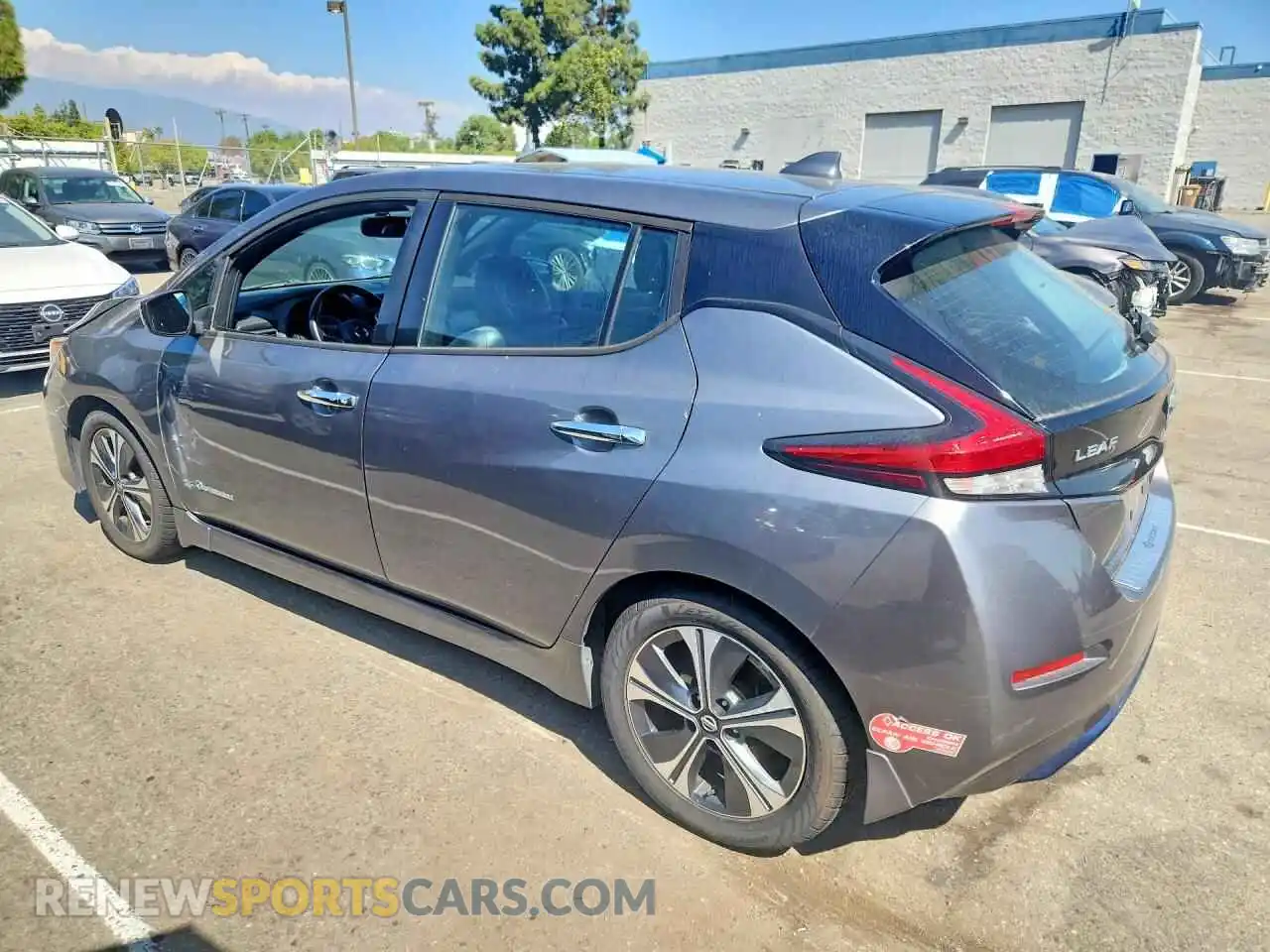 2 Photograph of a damaged car 1N4AZ1CP5JC307730 NISSAN LEAF 2025