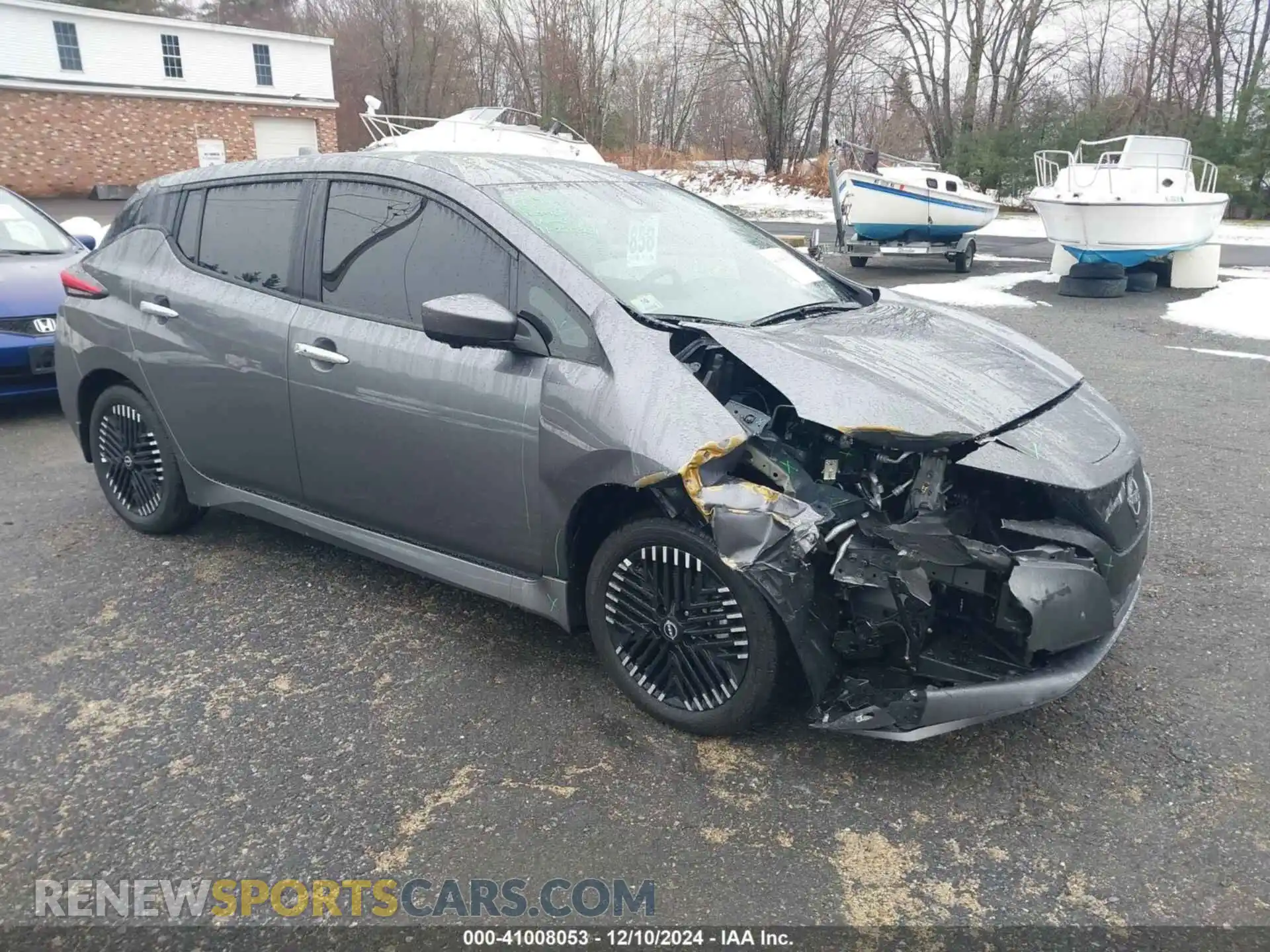 1 Photograph of a damaged car 1N4CZ1CV0SC561211 NISSAN LEAF 2025